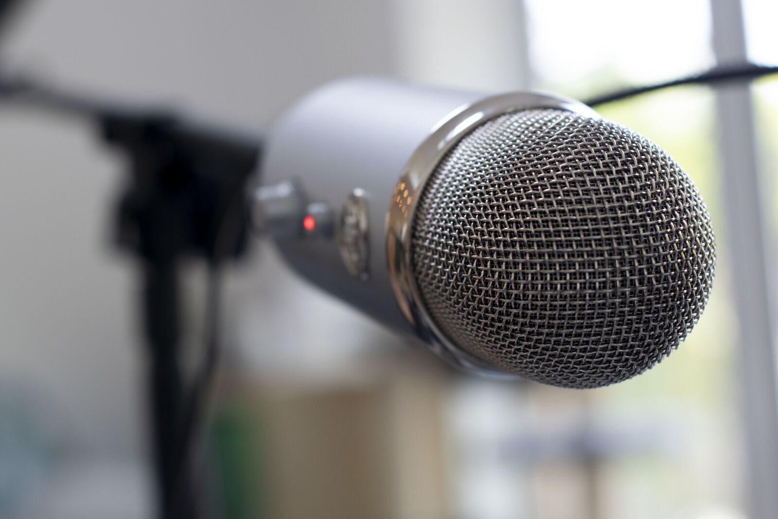 Nikon D3300 sample photo. Podcasting, microphone, podcast photography