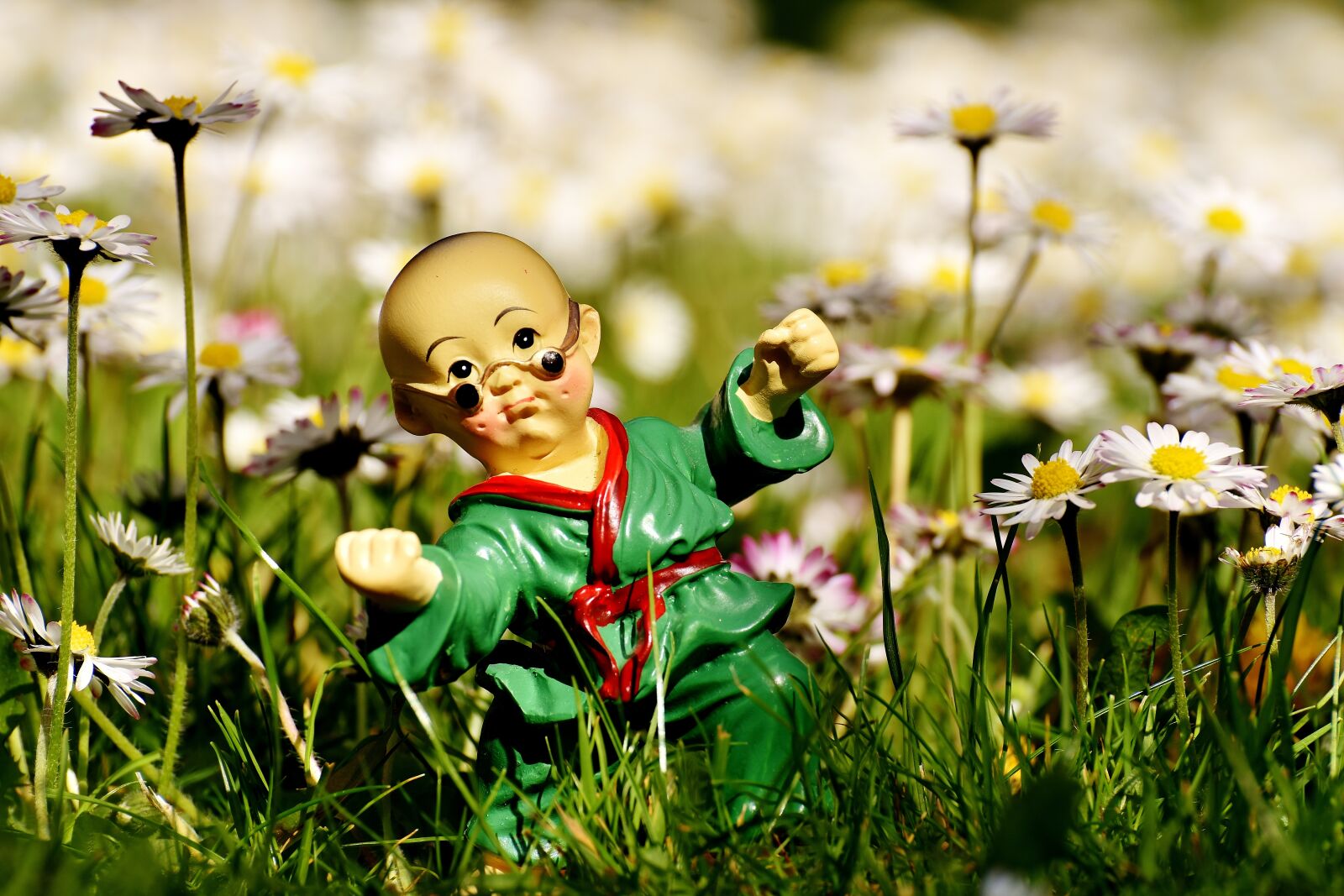 Nikon D7200 sample photo. Karate, figure, funny photography