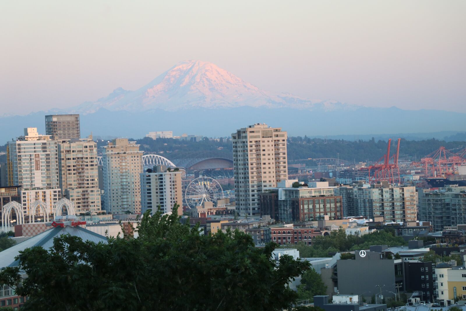 Canon EF-S 18-135mm F3.5-5.6 IS USM sample photo. Mountain, rainier, seattle photography