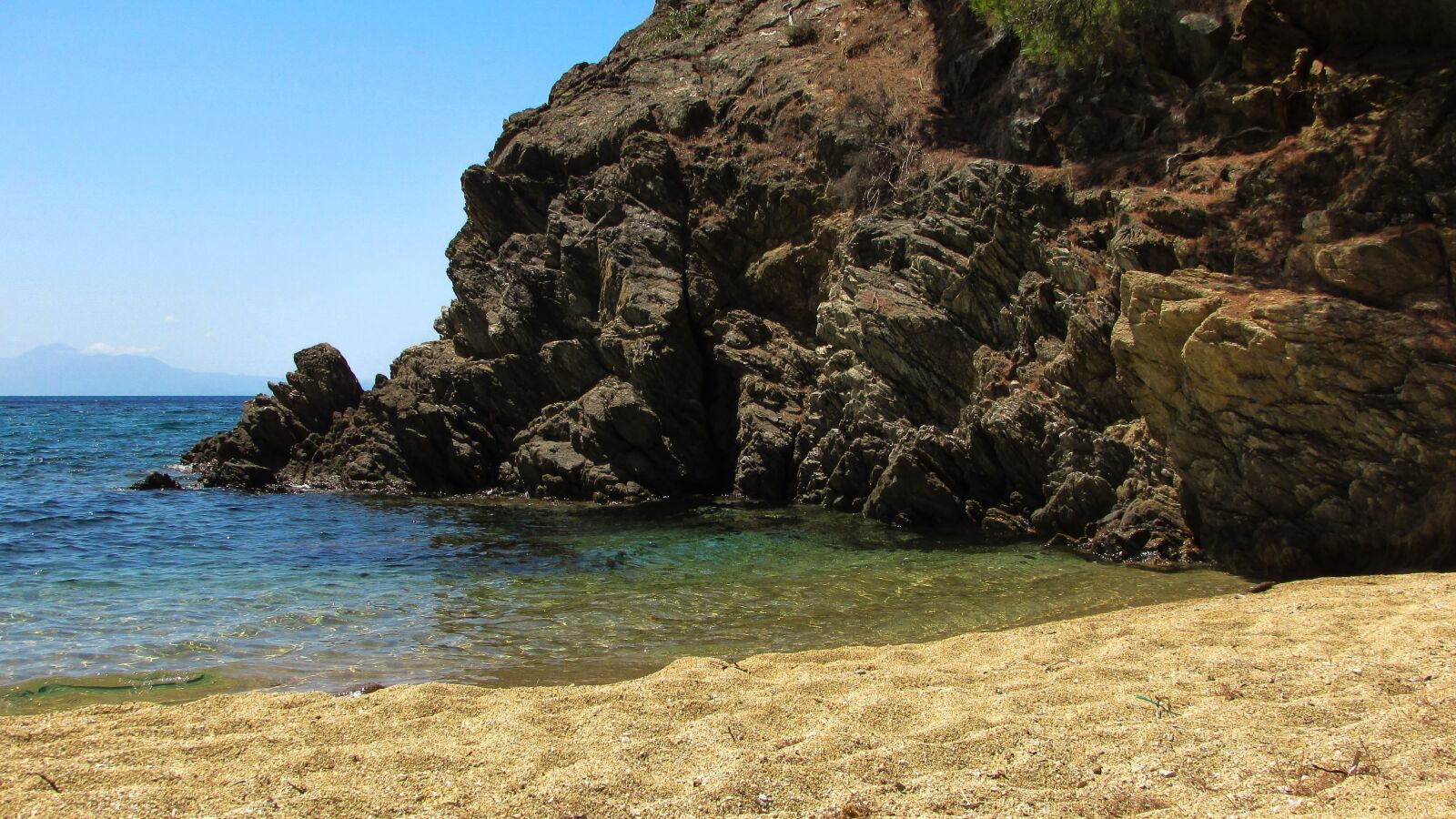 Canon PowerShot SX400 IS sample photo. Greece, skiathos, diamanti beach photography