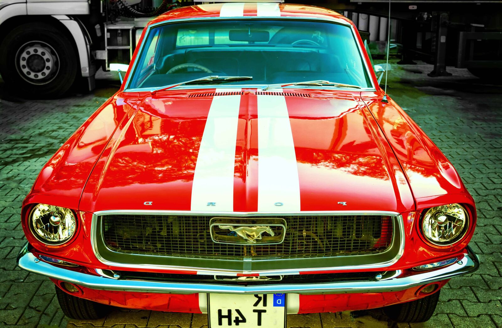 Nikon D3300 sample photo. Red car, vehicle, sedan photography