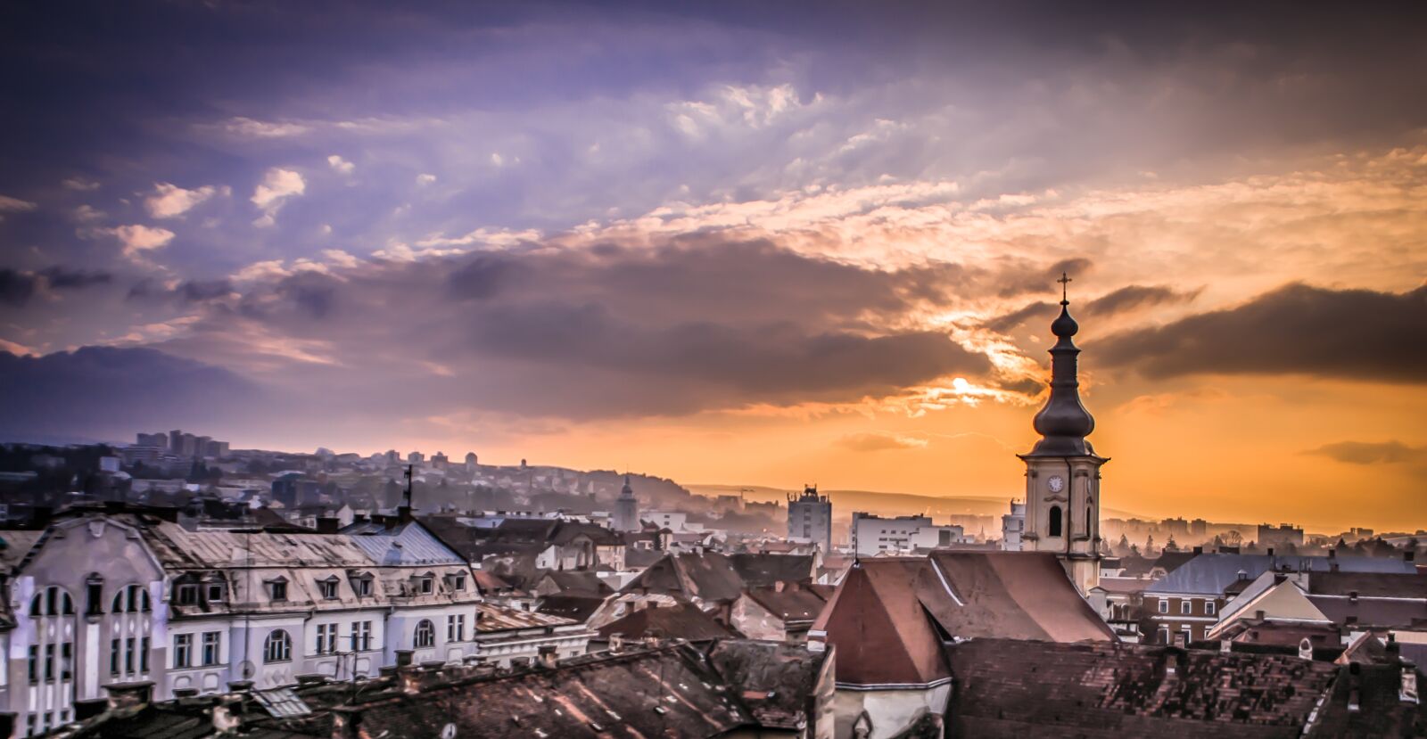 Nikon D7000 sample photo. Sunset, church, dramatic photography