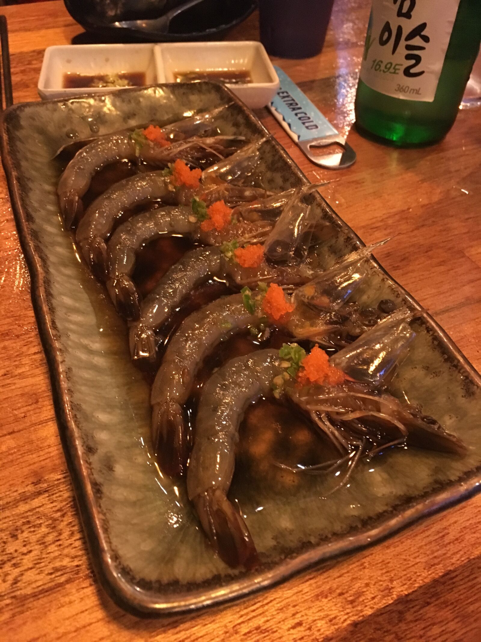 Apple iPhone 6s sample photo. Shrimp, food, korea photography