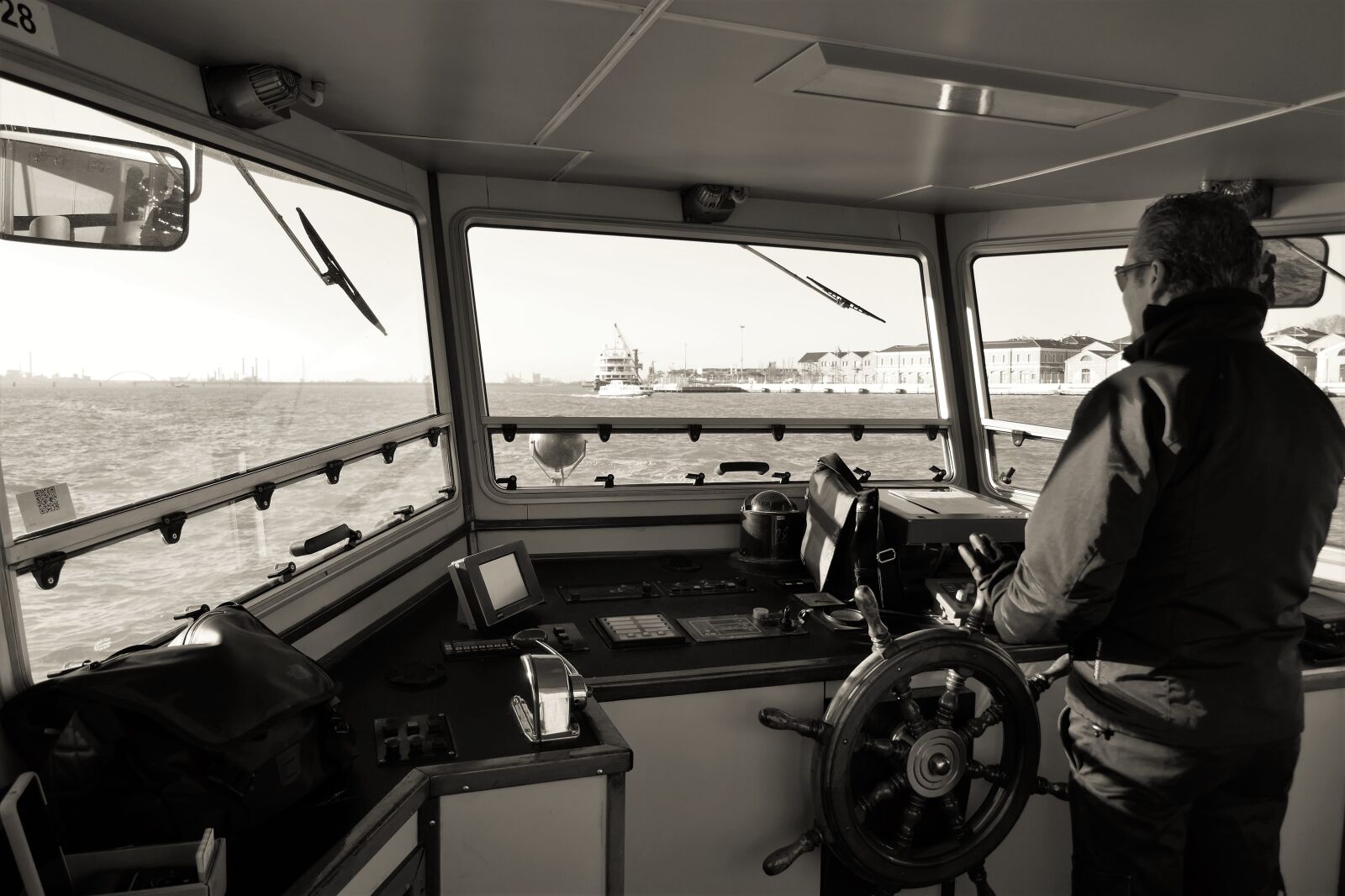 Panasonic DMC-TZ101 sample photo. Captain, ferry, passenger ship photography
