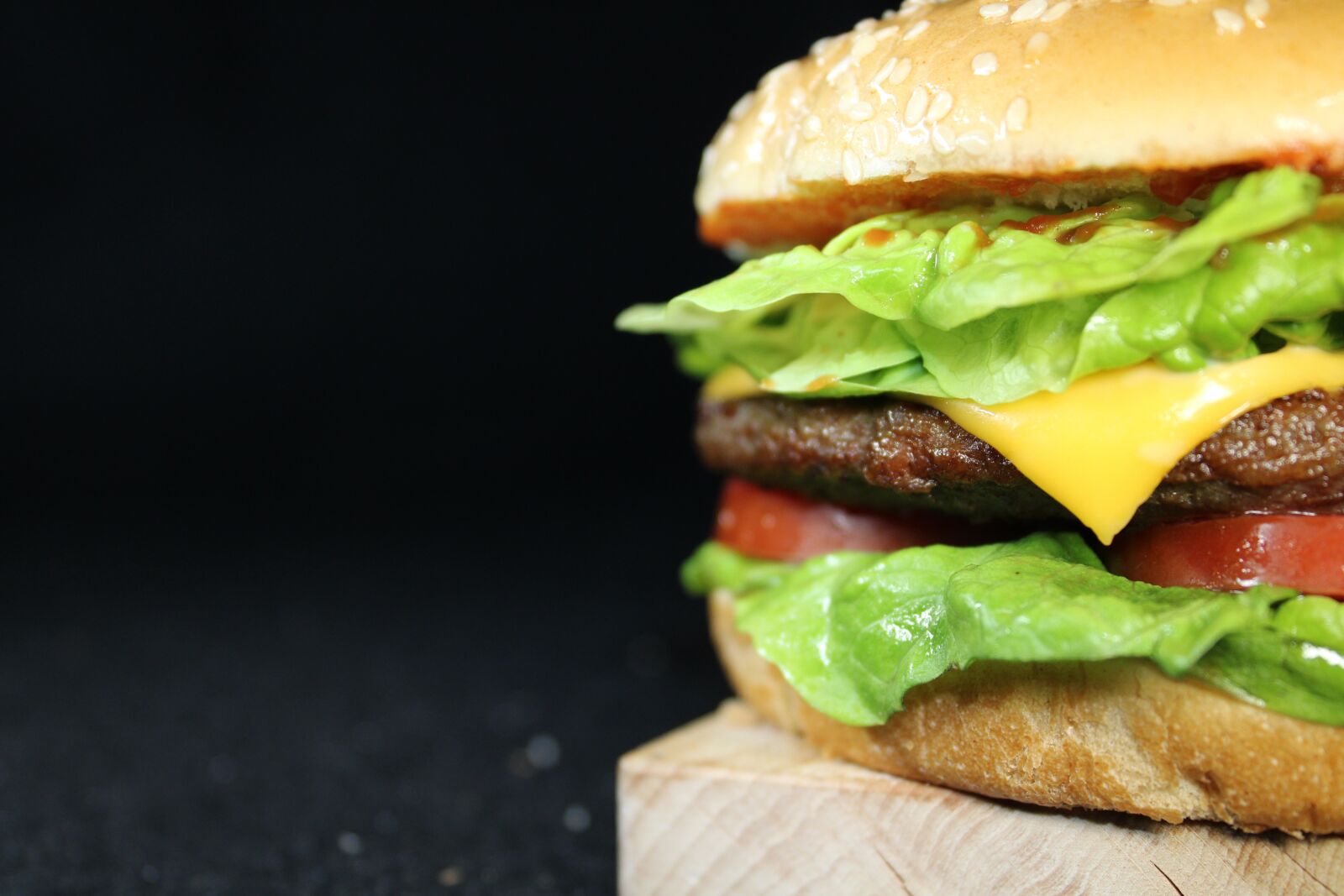 Canon EOS 2000D (EOS Rebel T7 / EOS Kiss X90 / EOS 1500D) sample photo. Burger, portrait, background photography