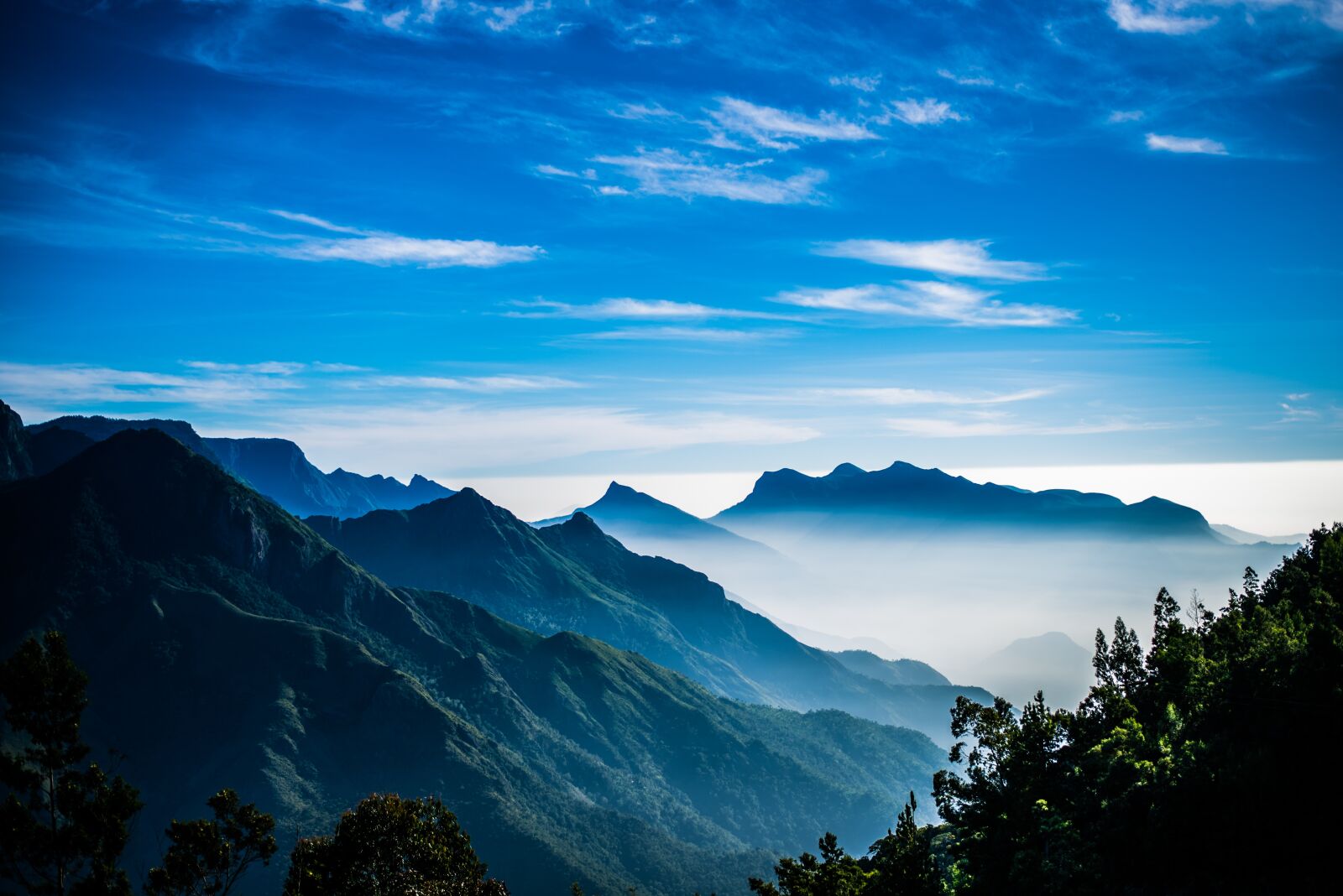 Nikon D750 sample photo. Hill, fog, nature photography