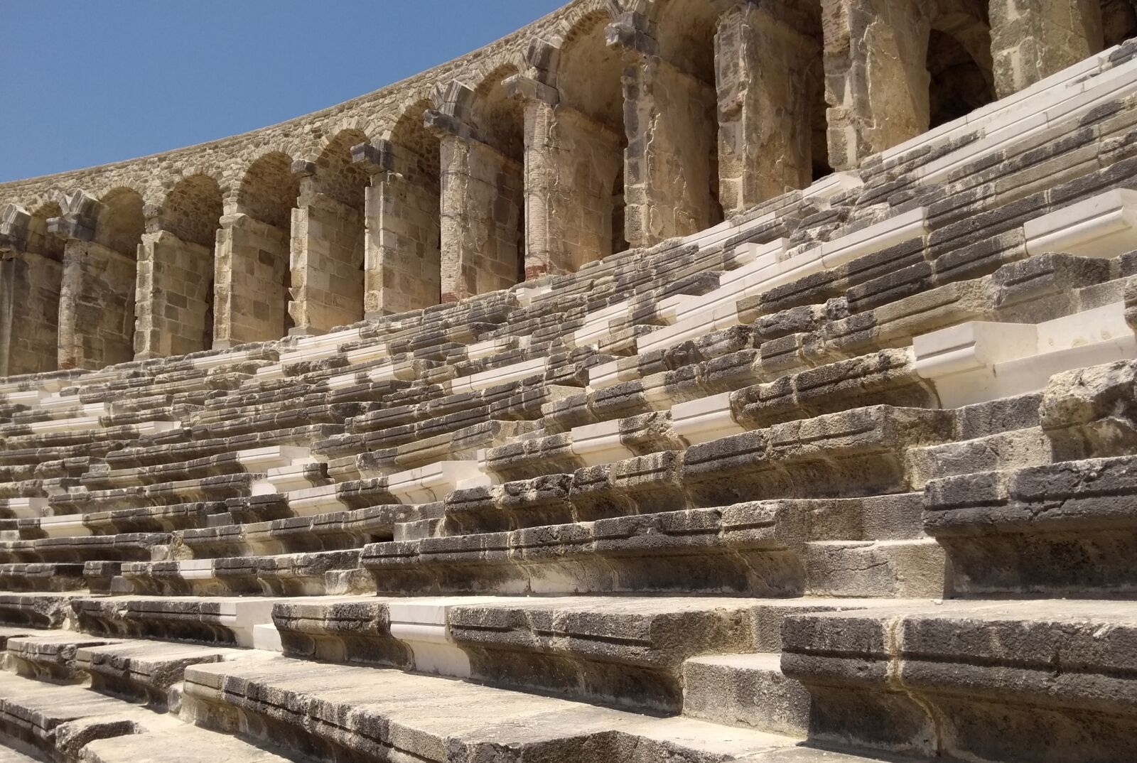 Motorola Moto G (5th Gen) sample photo. Theatre, turkey, aspendos photography