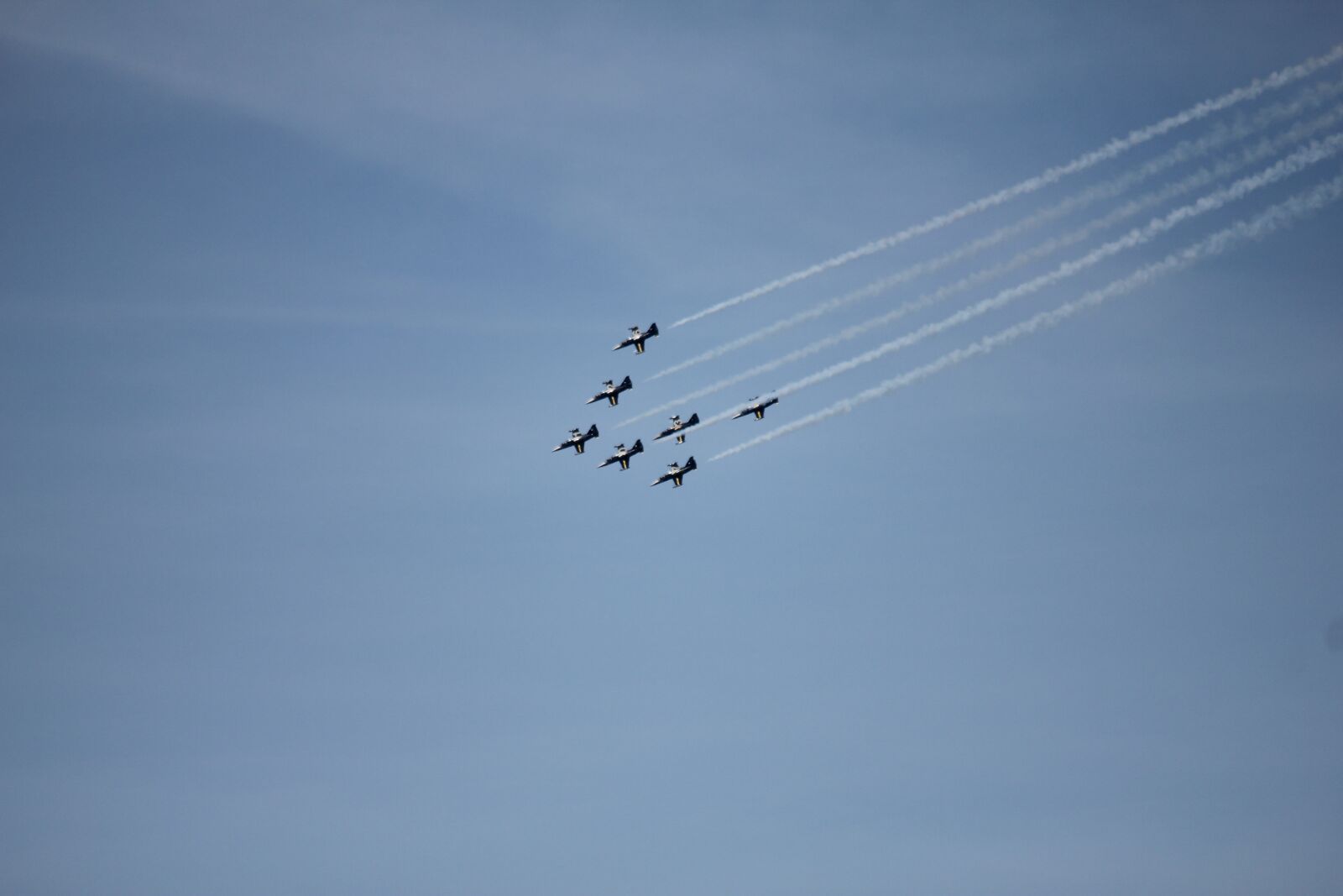 Canon EOS 550D (EOS Rebel T2i / EOS Kiss X4) sample photo. Patrol of france, aircraft photography