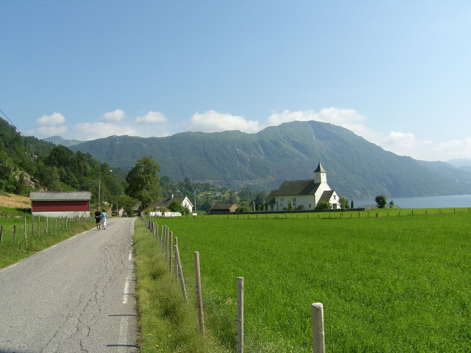 Samsung Pro 815 sample photo. Church, summer, norway photography