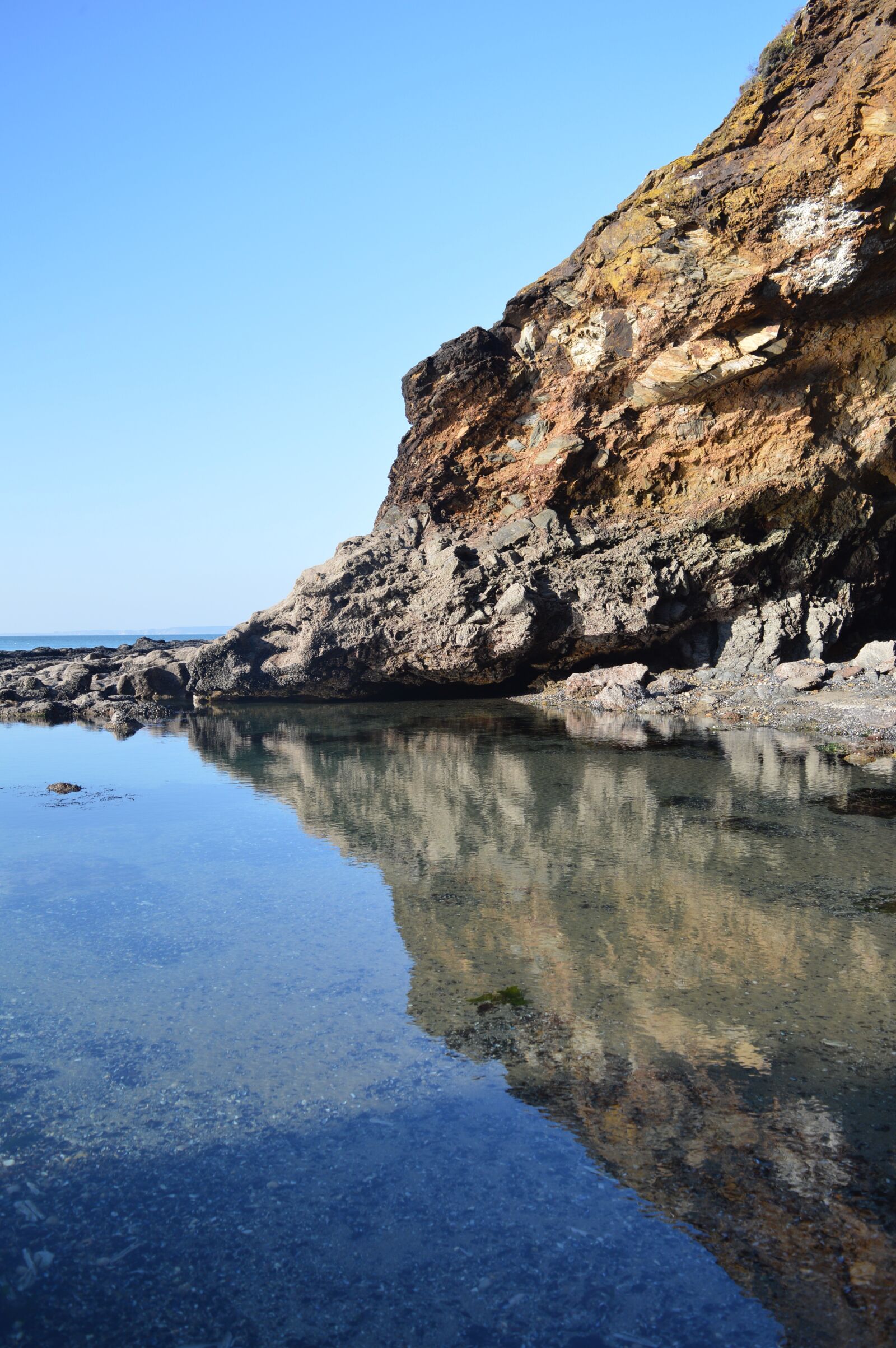 Nikon D3200 sample photo. Sky, beach, reflection photography