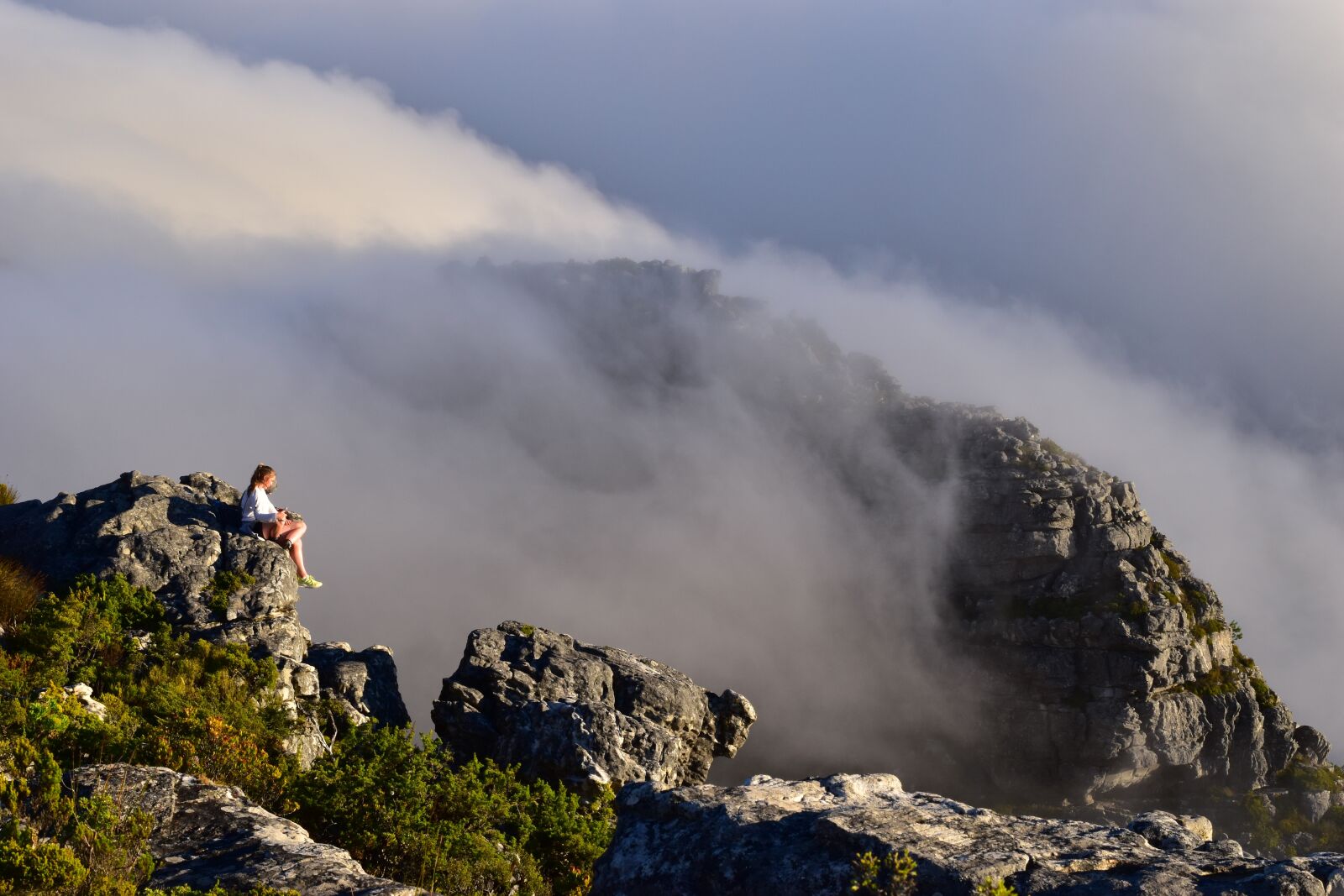 Nikon D5500 sample photo. Table mountain, cape town photography