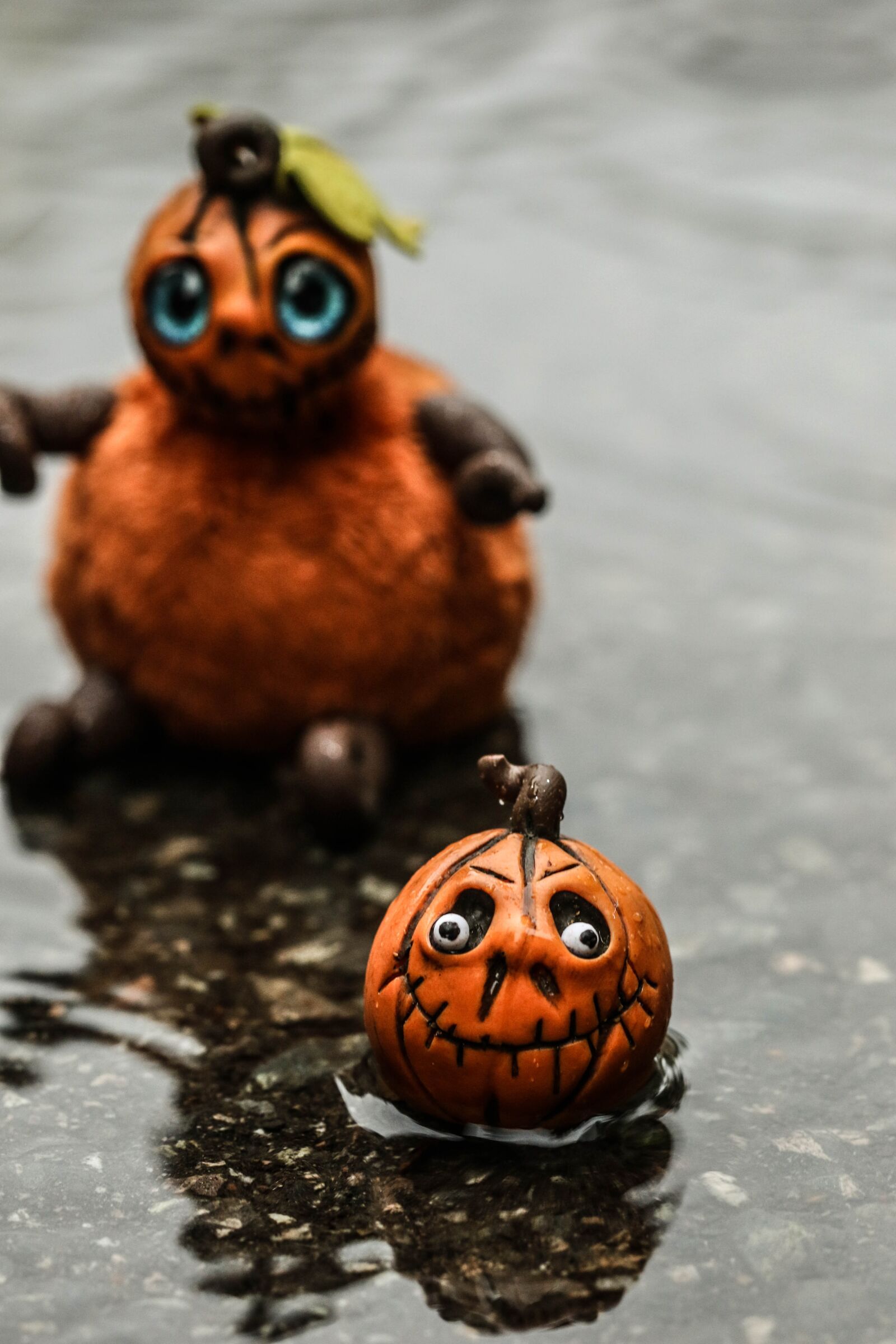 Canon EOS 7D Mark II sample photo. Toy, figure, pumpkin photography