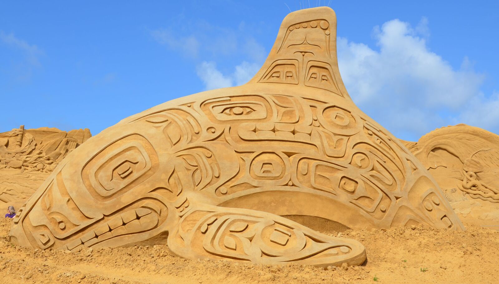 Nikon D5100 sample photo. Denmark, sand sculptures, sculpture photography