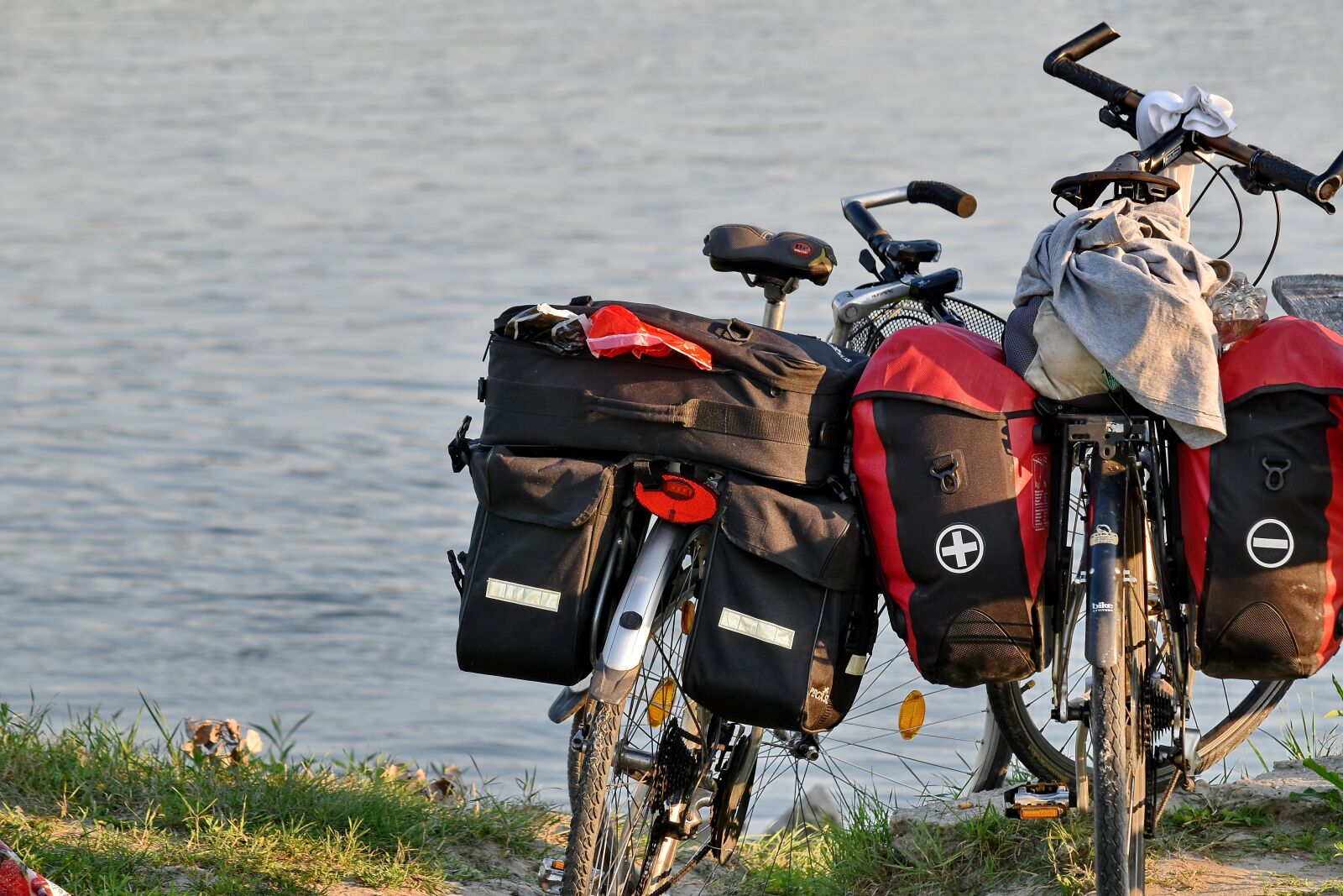 Nikon D5500 sample photo. Bicycle, landscape, pair, transportation photography