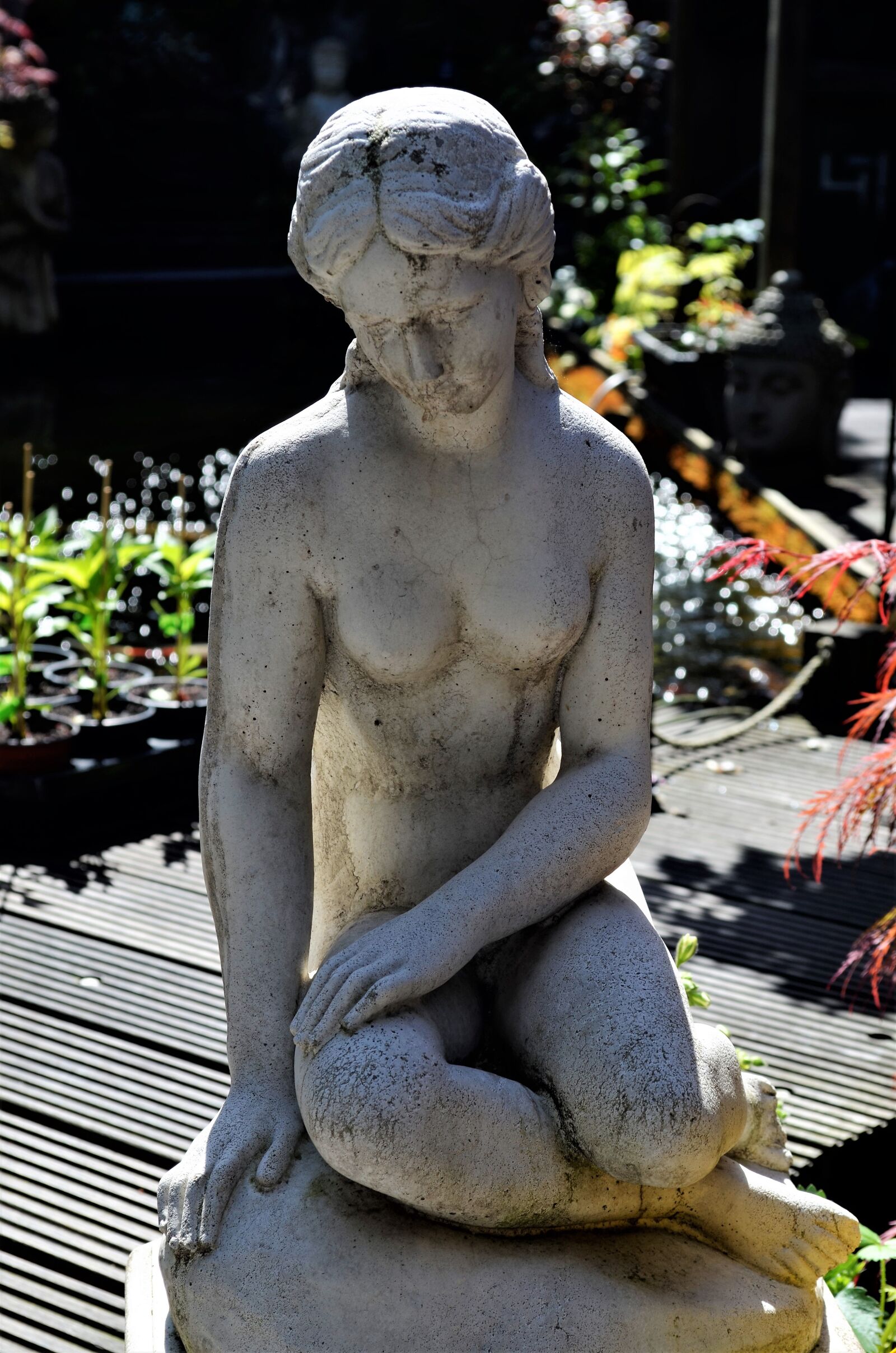Nikon D5100 sample photo. Sculpture, statue, people photography