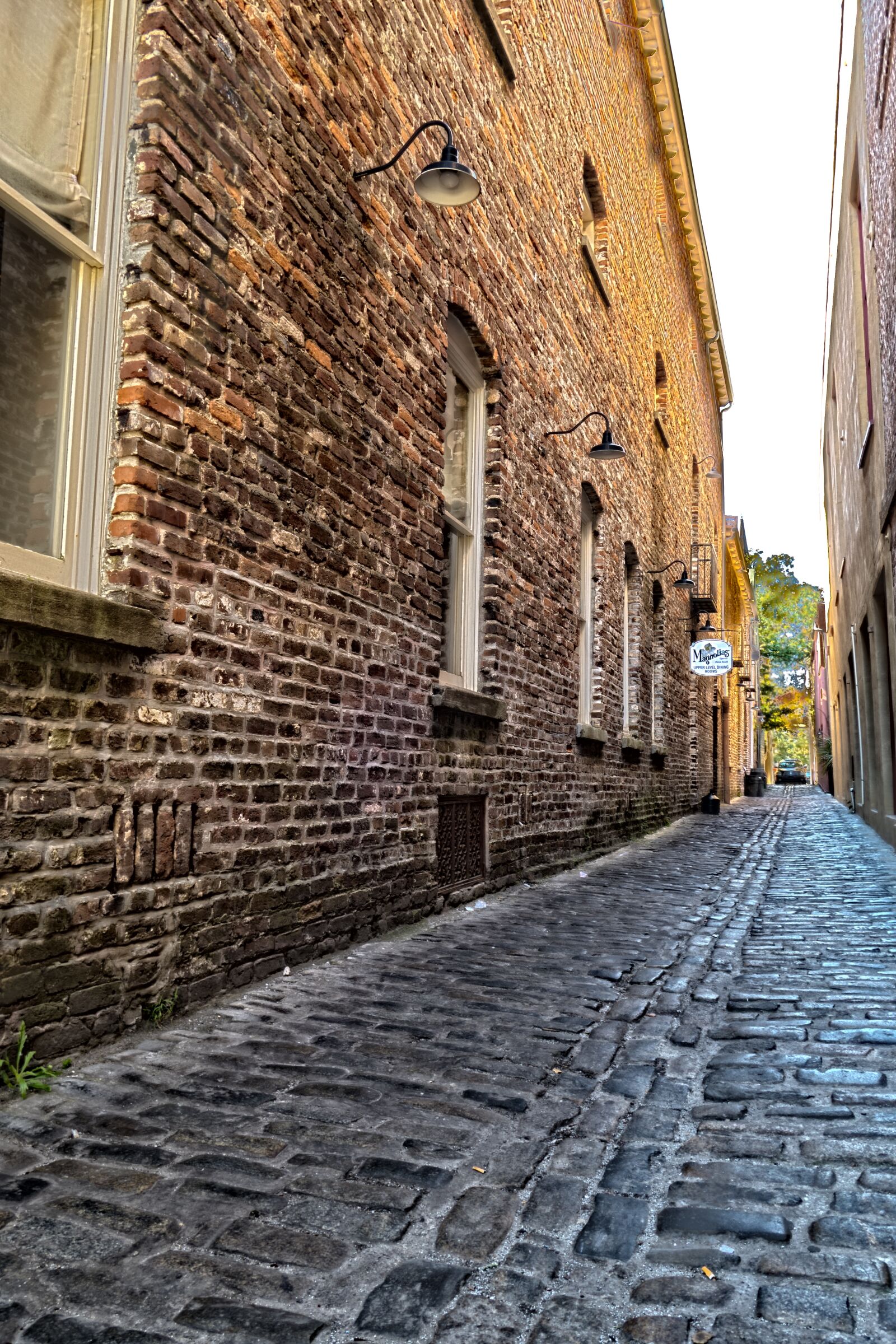Panasonic Lumix DMC-FZ1000 sample photo. Cobblestone, charleston, south carolina photography