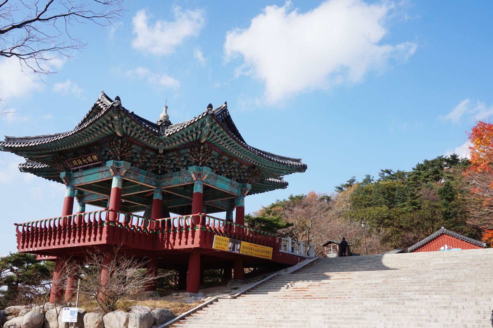Sony Alpha a5000 (ILCE 5000) sample photo. The bulguksa temple, racing photography