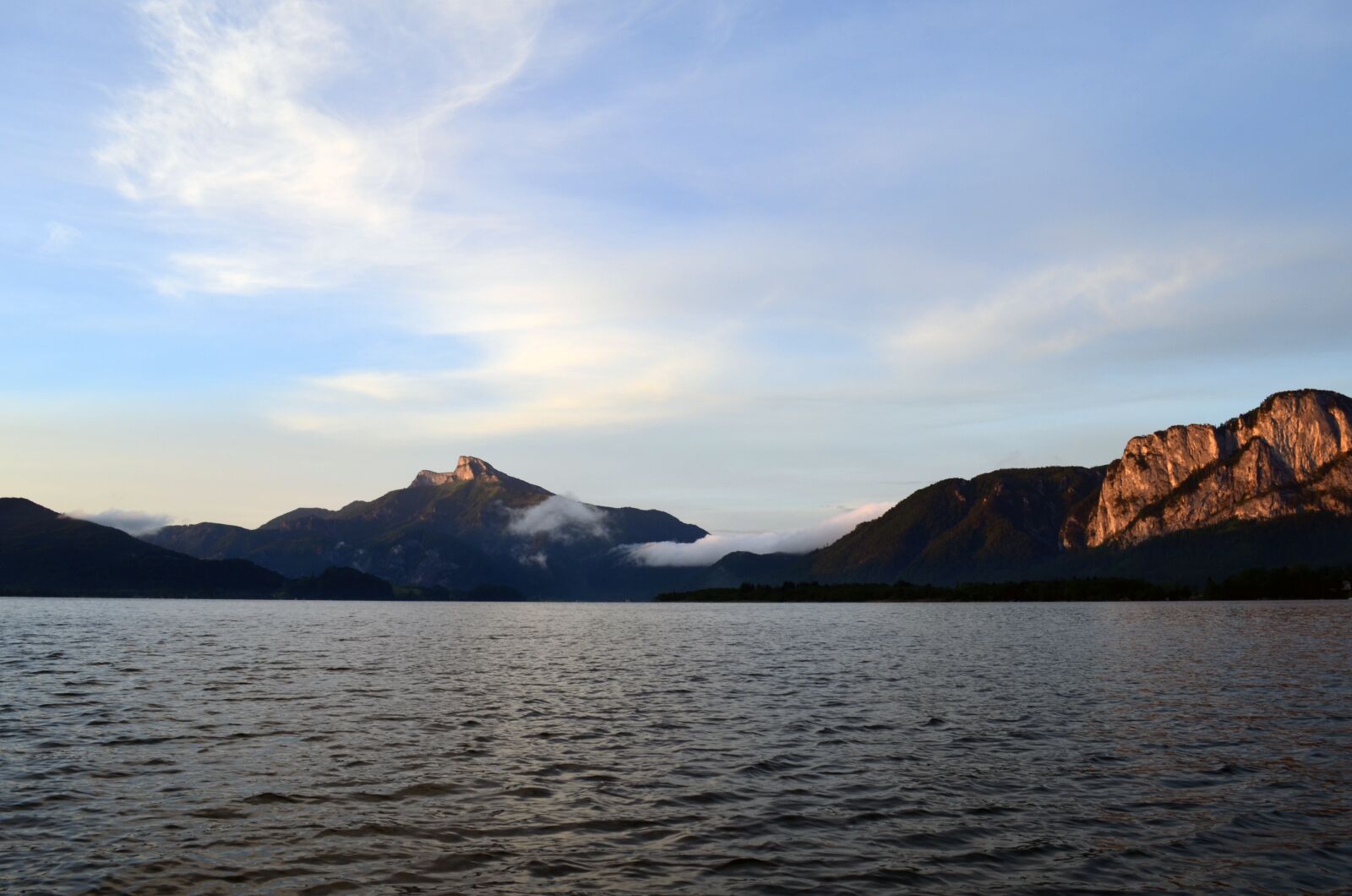 Nikon D5100 sample photo. Mondsee, salzkammergut, lake photography