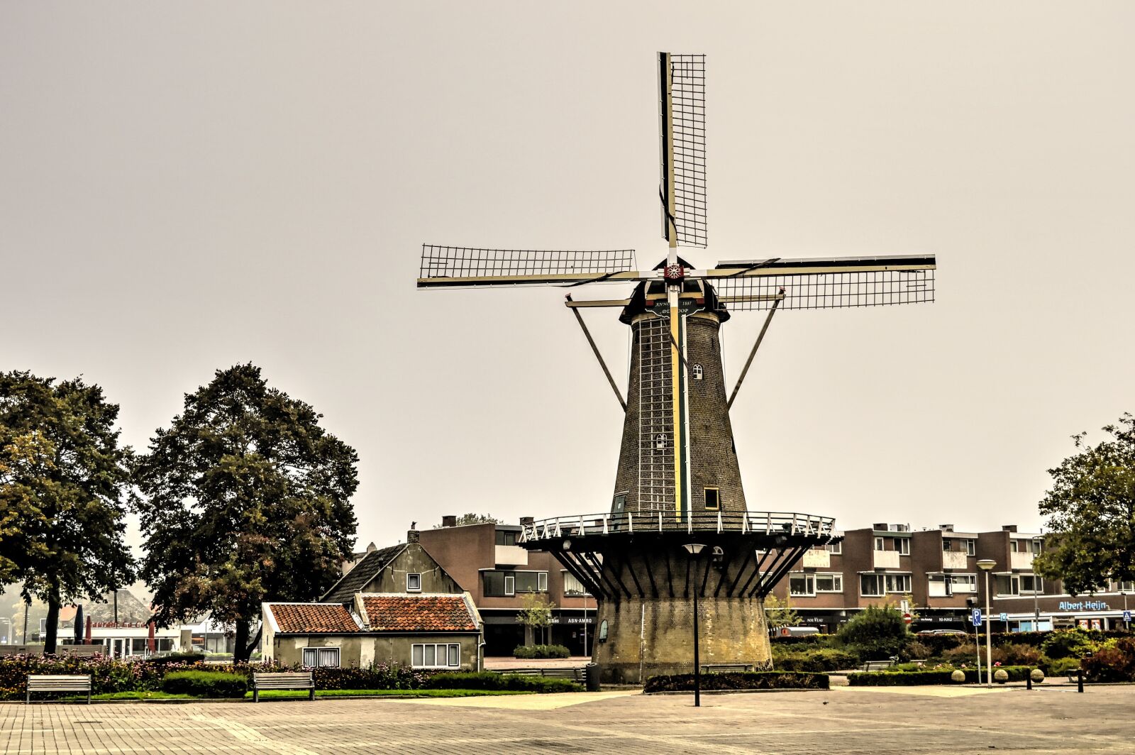 Nikon D3200 sample photo. Rozenburg, mill, molenweg photography