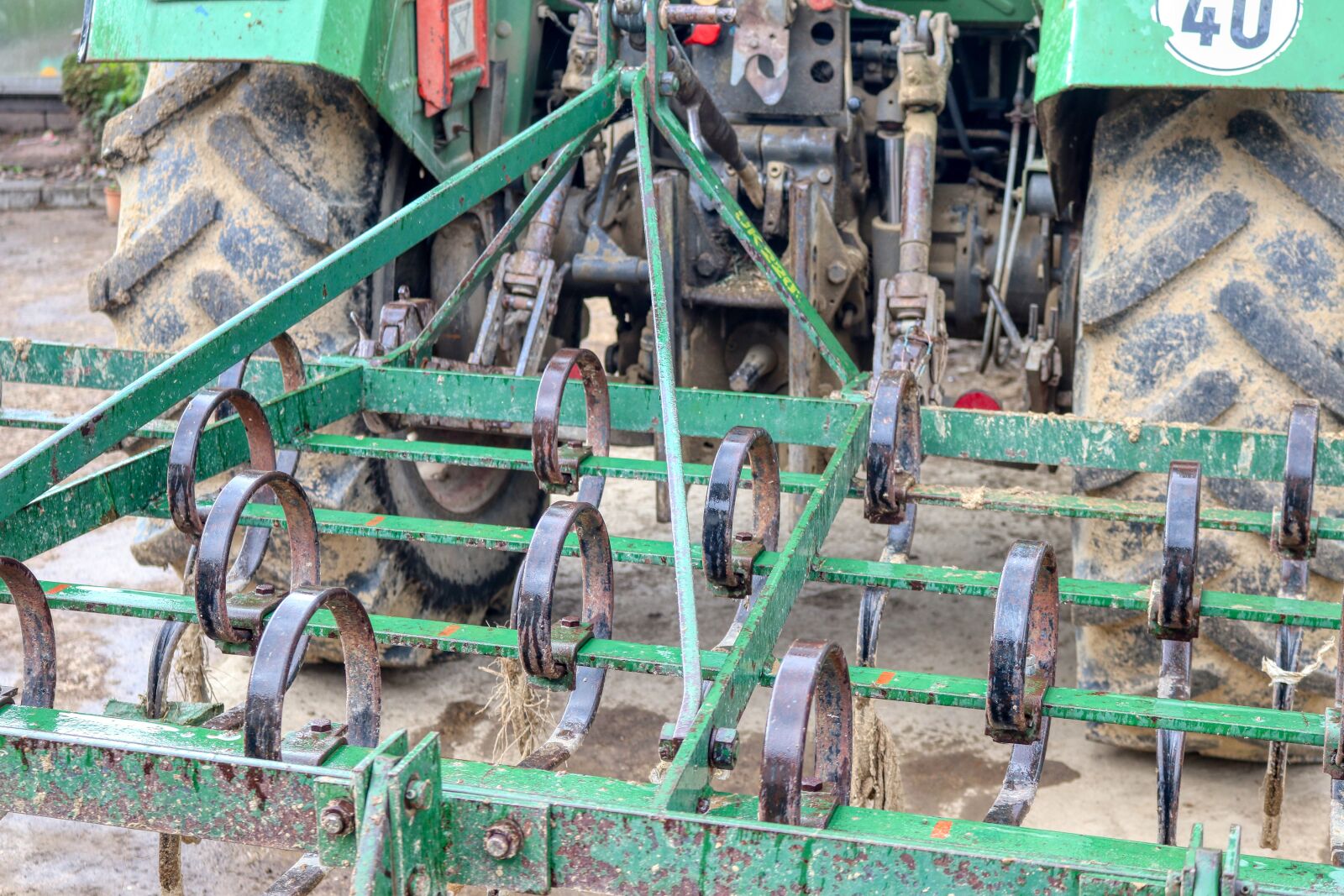 Canon EOS 80D sample photo. Agricultural machine, tractor, agriculture photography