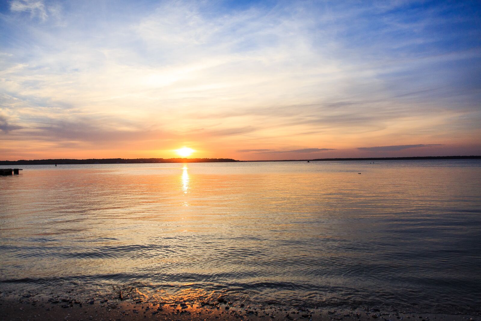 Canon EF 24-70mm F2.8L II USM sample photo. Sunset, ocean, beach photography