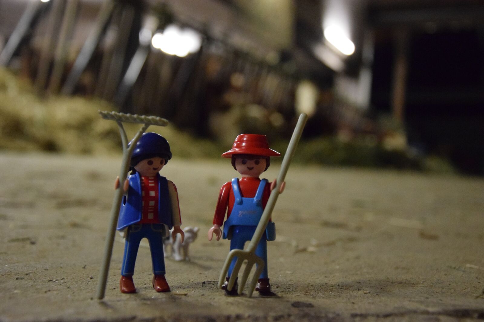 Nikon D5300 sample photo. Playmobil, bauer, farmer photography