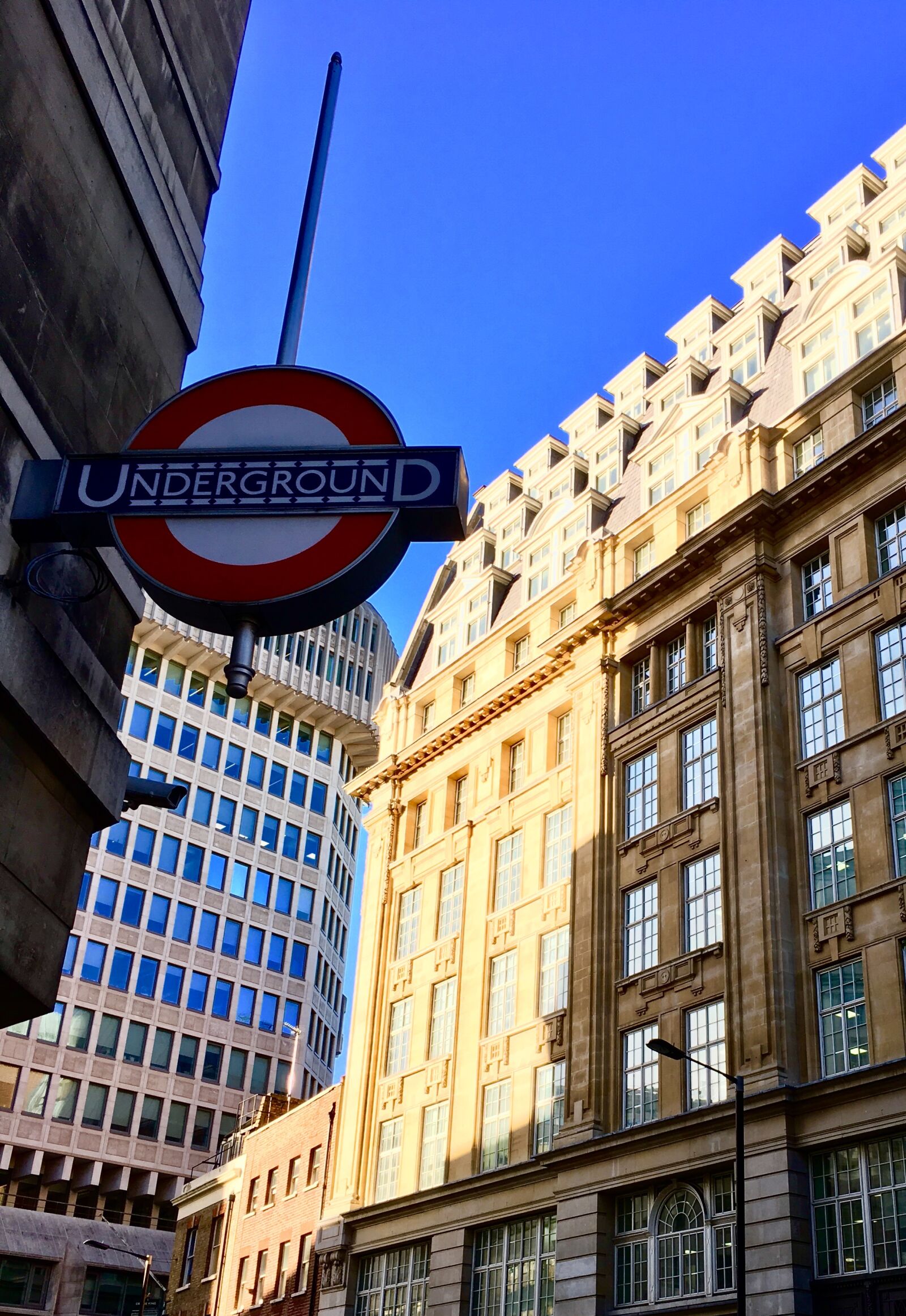 Apple iPhone 6s sample photo. Underground, london, building photography