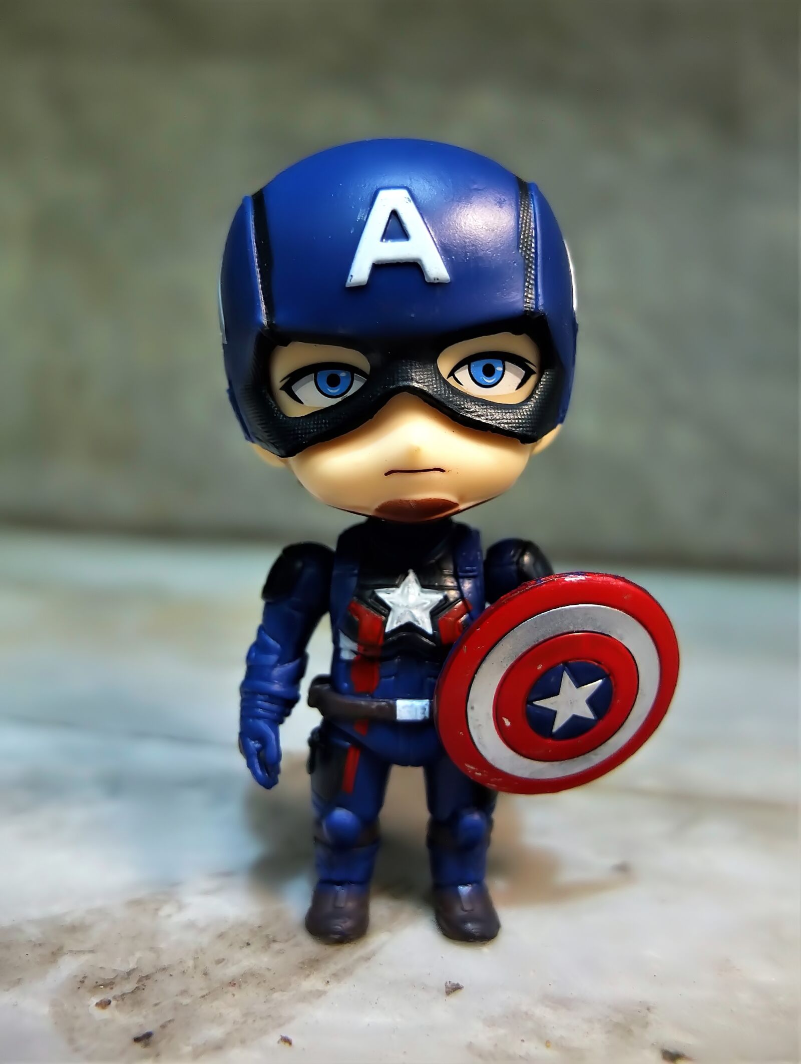 Fujifilm X10 sample photo. Captain, america, toy photography