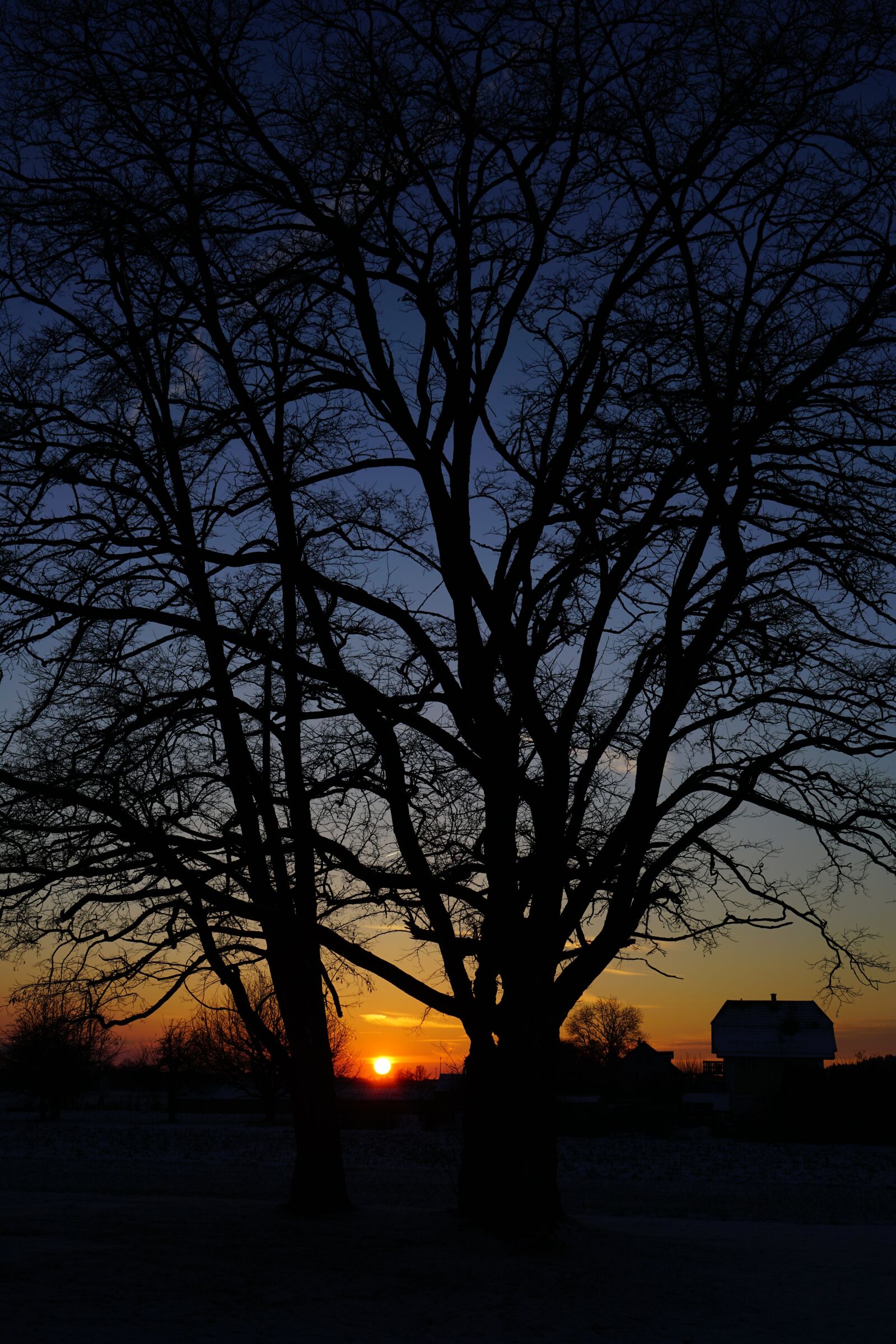 Sony a7R II sample photo. Abendstimmung, landscape, twilight photography