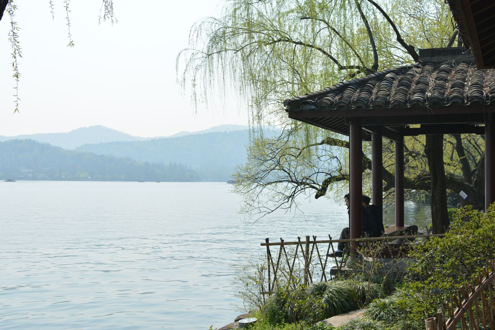 Nikon D7100 sample photo. Lakefront, gazebo, west lake photography