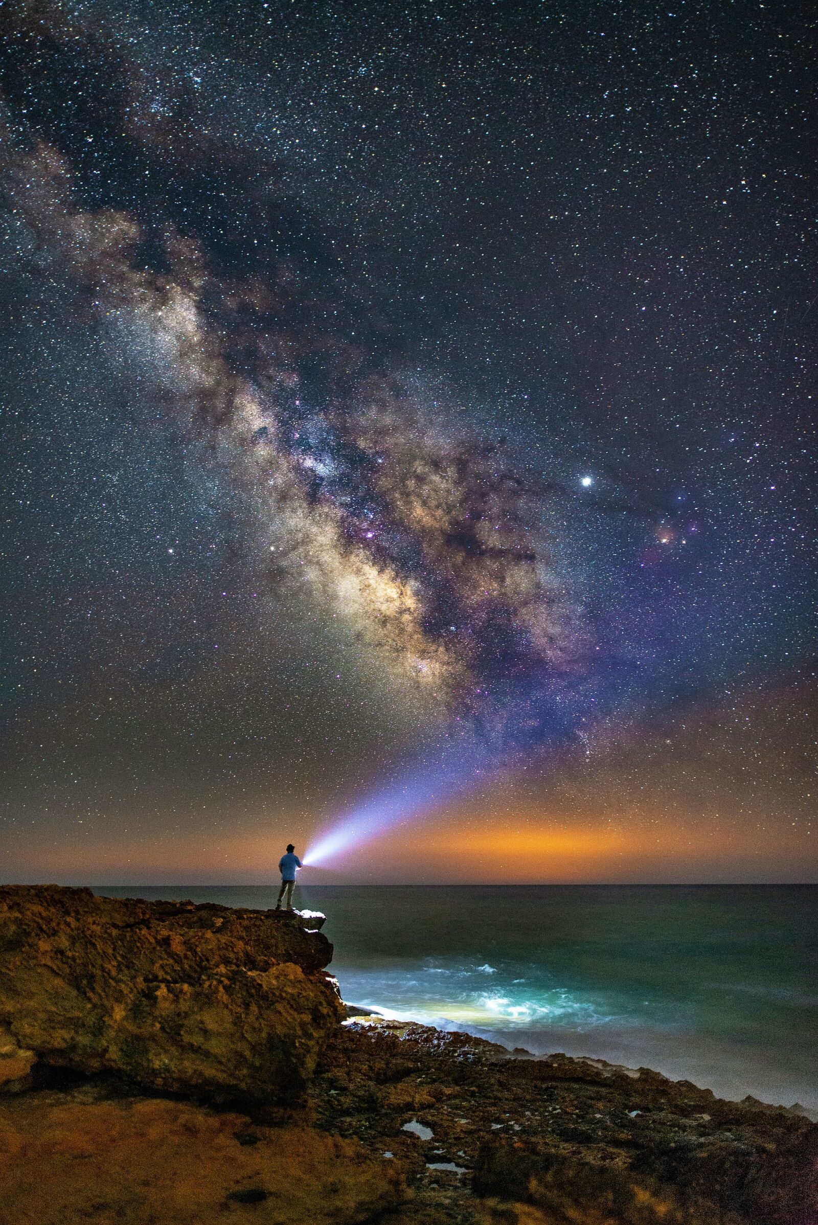 Nikon D600 sample photo. Milky way, human, starry photography