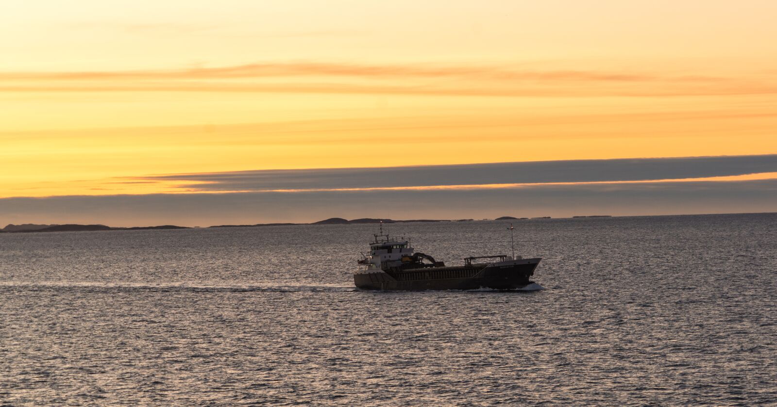Sony a7R II + Sony FE 24-240mm F3.5-6.3 OSS sample photo. Norway cruise, sunset, boat photography