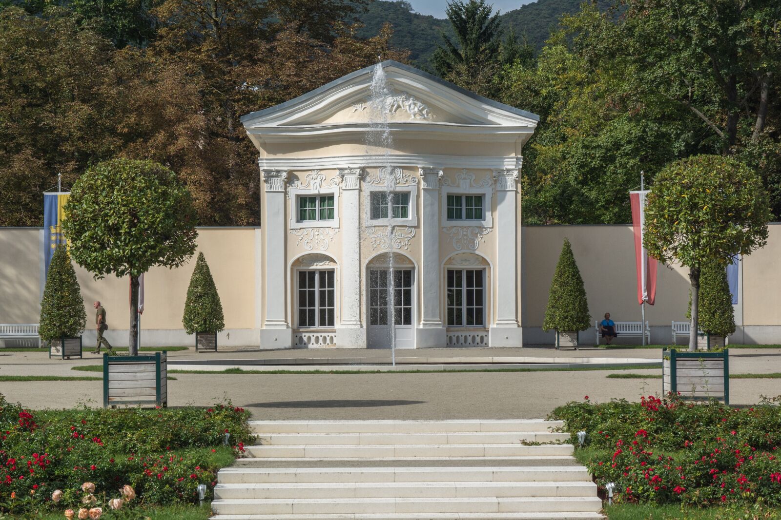 Nikon D7100 sample photo. Villa, park, stairs photography
