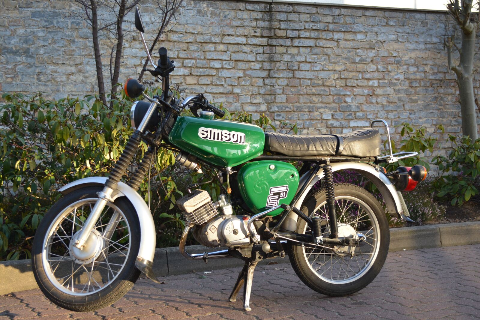 Nikon D5200 sample photo. Simson, bike, moped photography