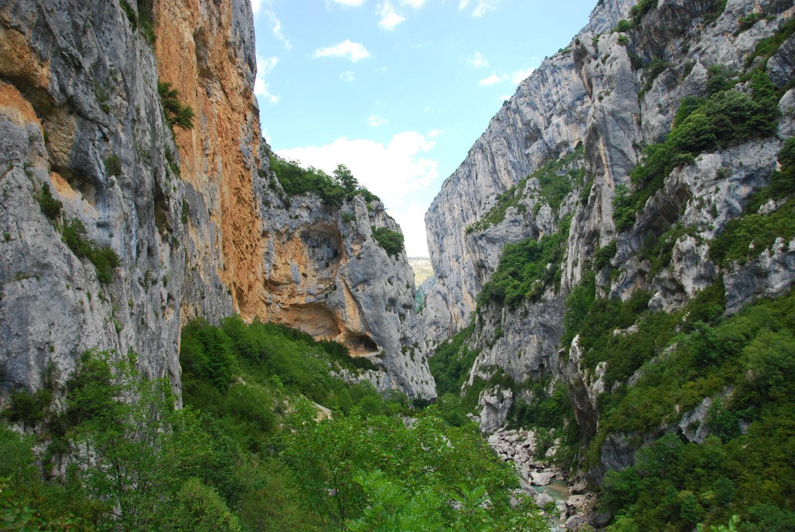 Nikon D80 sample photo. Canyon, verdon, throat photography
