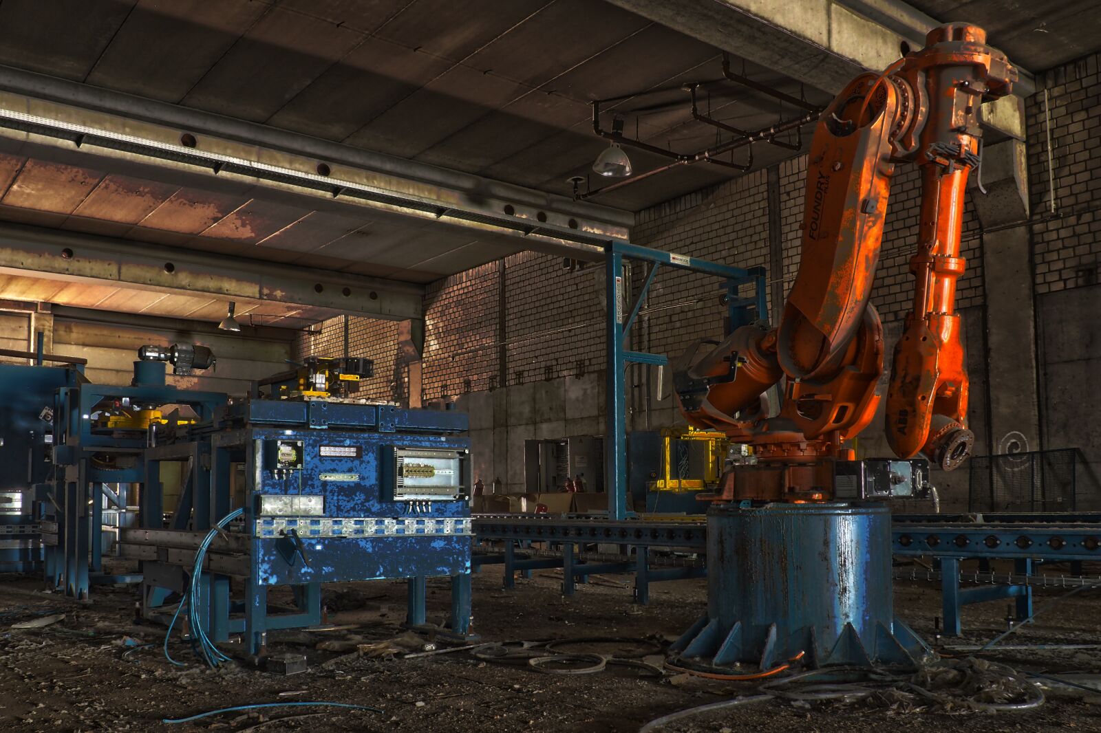 Olympus OM-D E-M10 sample photo. Lost places, factory, pforphoto photography