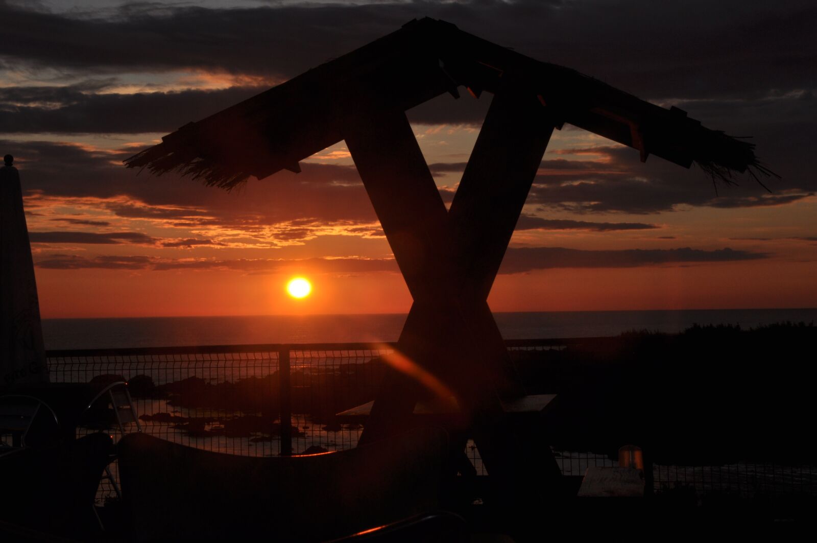Nikon D90 sample photo. Sunset, setting sun, evening photography
