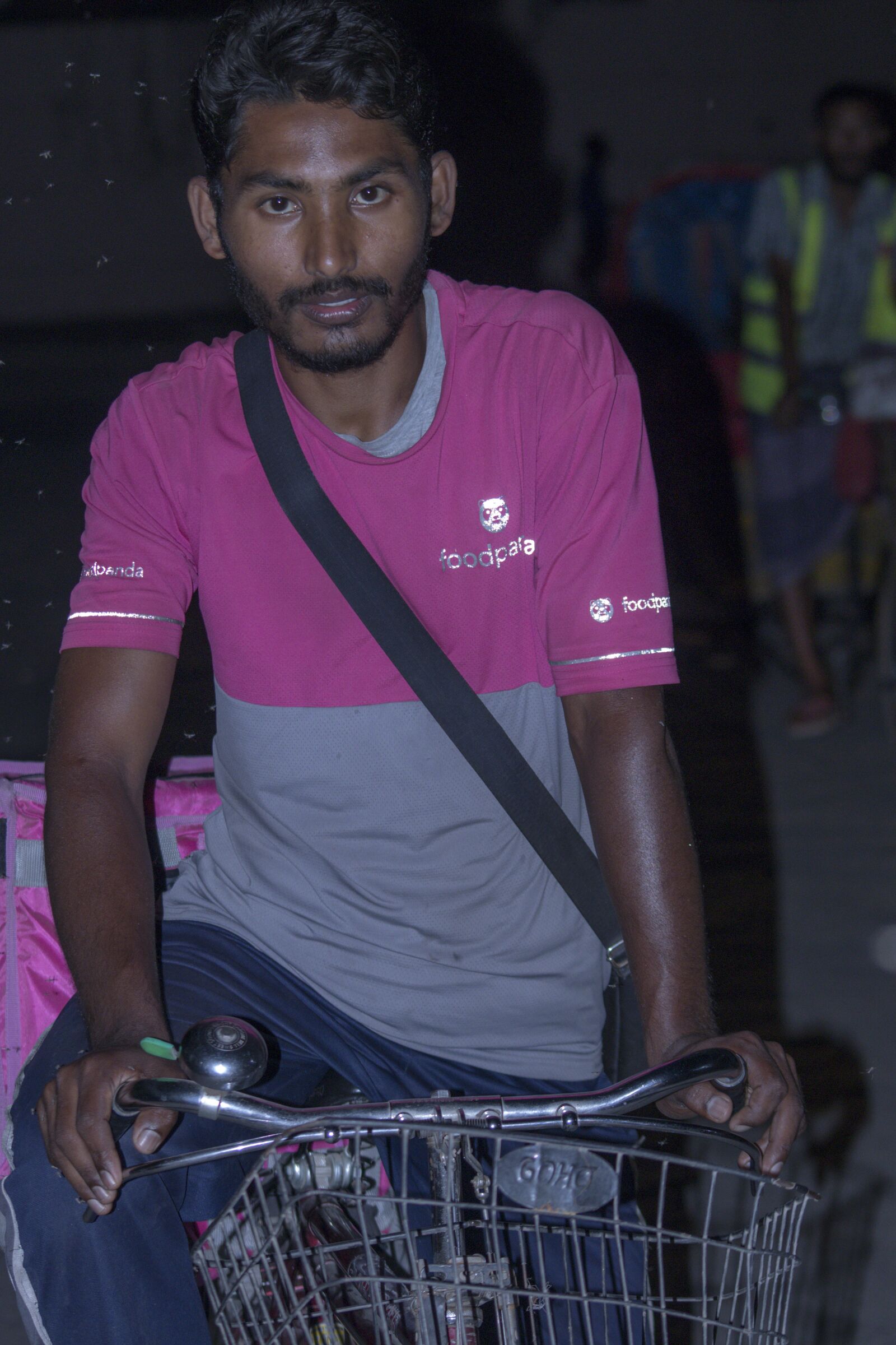 Canon EOS 80D sample photo. Food delivery, foodpanda rider photography