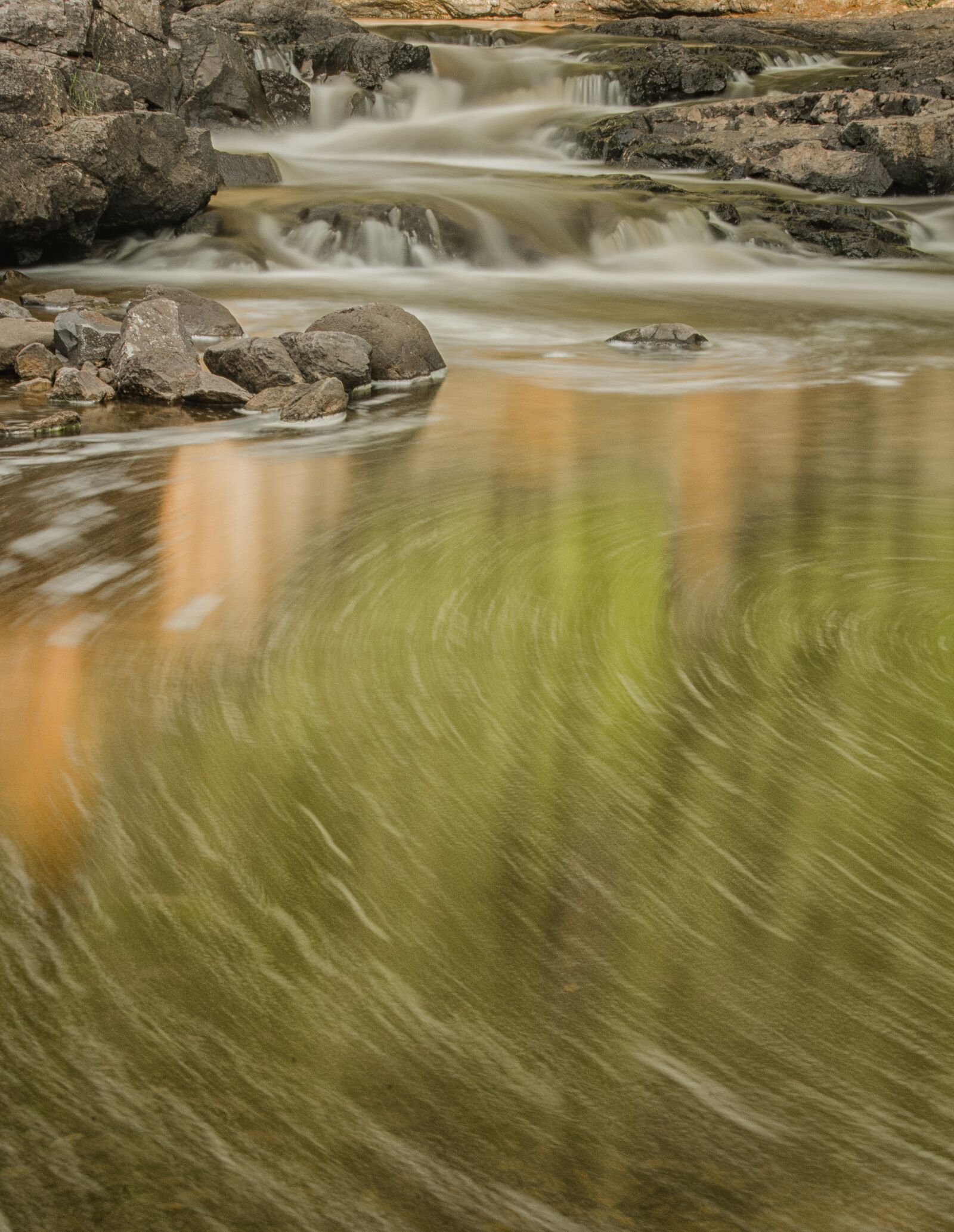 Nikon D7000 sample photo. Waterfall, gooseberry falls, minnesota photography