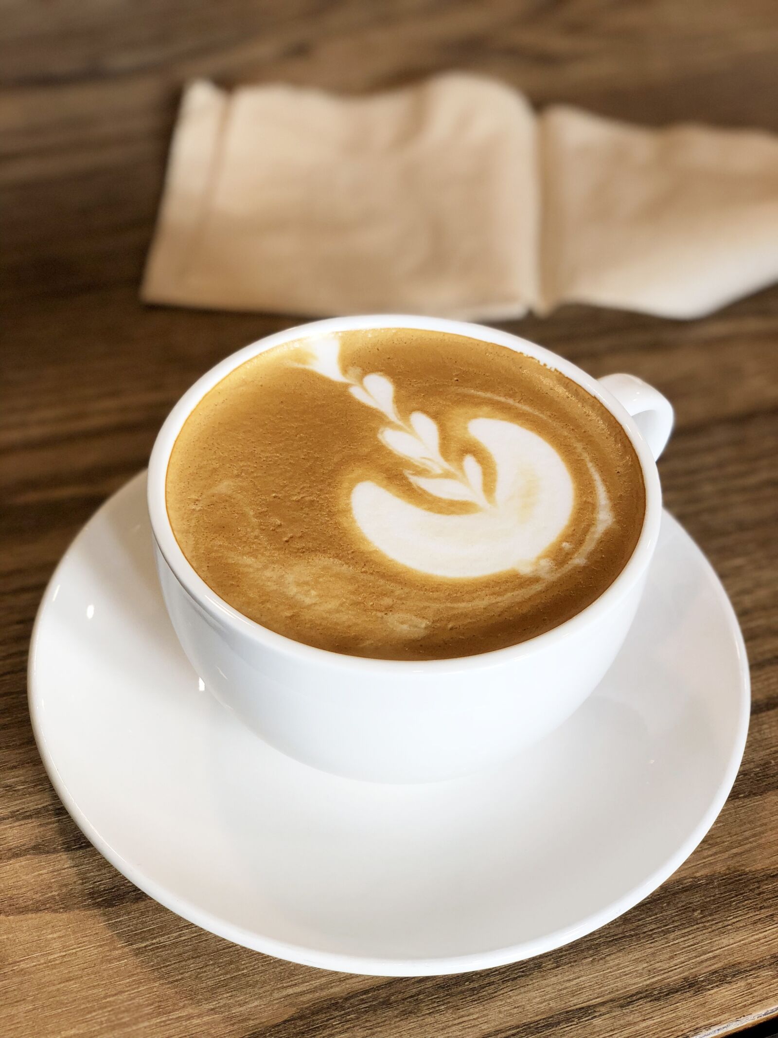 Apple iPhone X sample photo. Coffee, latte, cafe photography