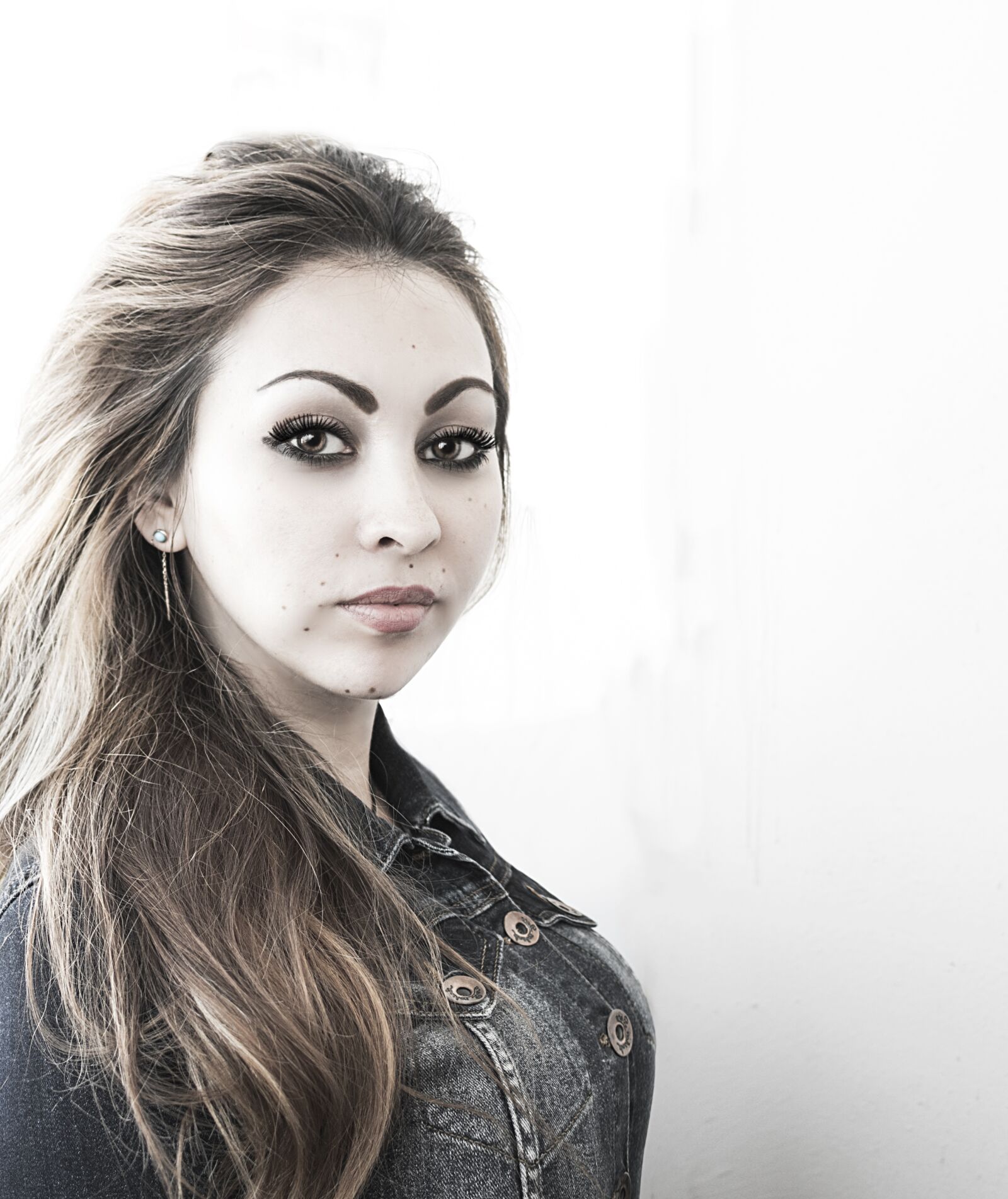 Nikon D5500 sample photo. Woman, girl, hair photography