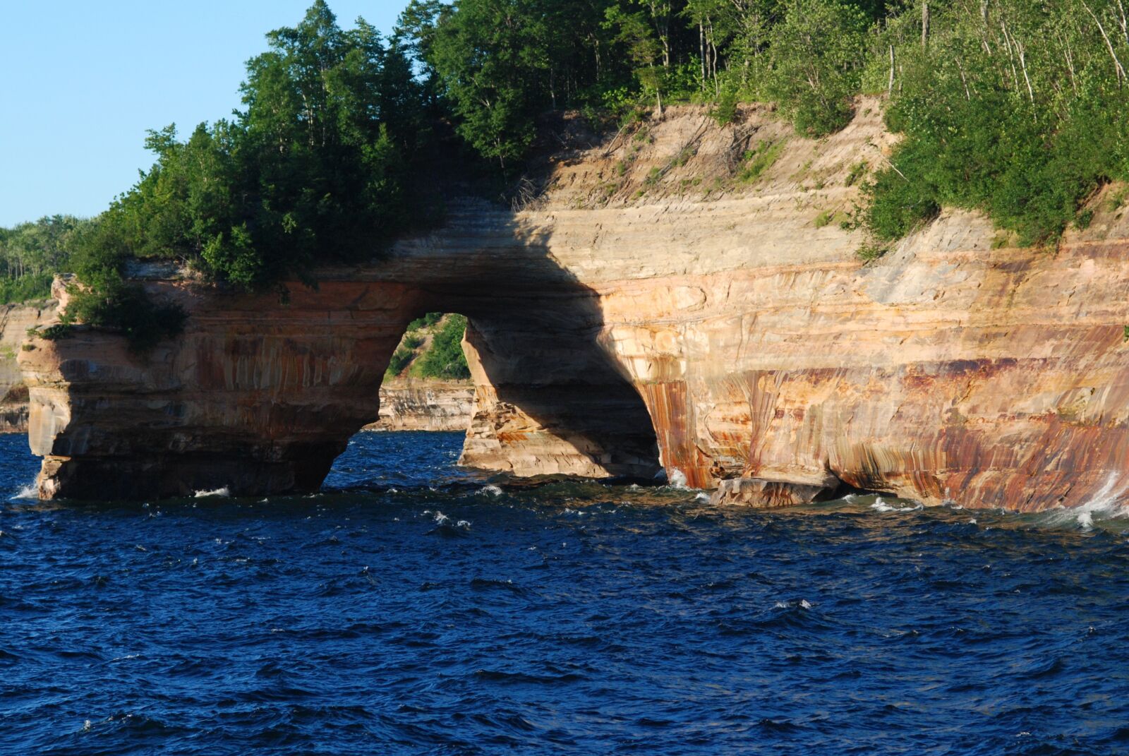 Nikon D80 sample photo. Tunnel, cliff, rocks photography