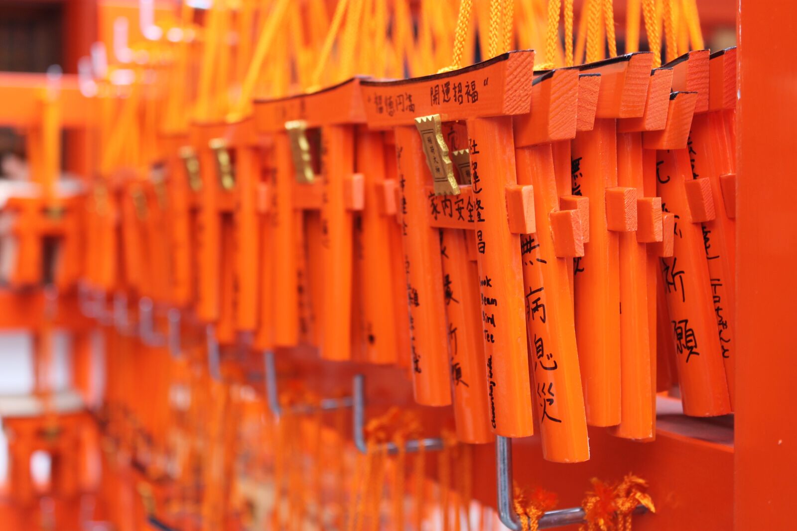 Canon EOS 1100D (EOS Rebel T3 / EOS Kiss X50) sample photo. Japan, orange, kyoto photography