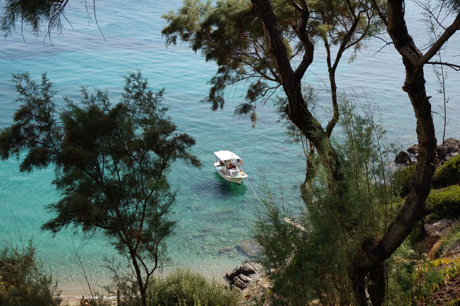Sony Alpha NEX-5T sample photo. Greece, greek island, sea photography