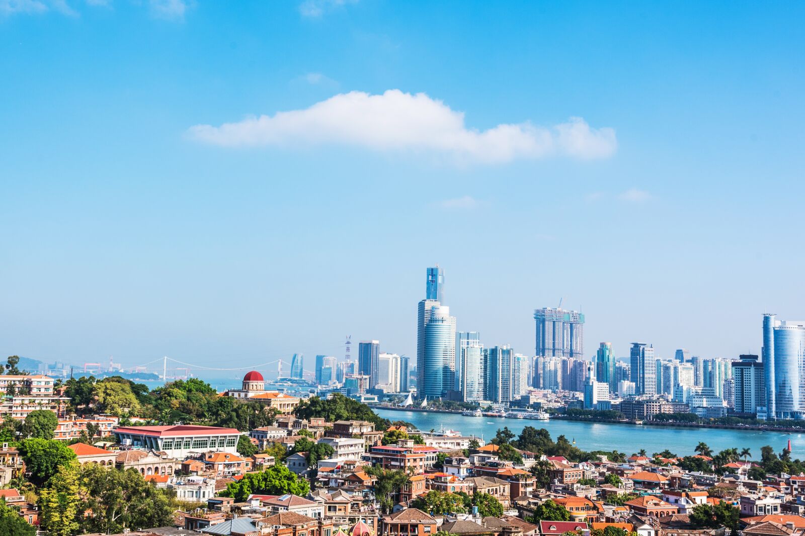 Nikon D750 sample photo. Xiamen, city, building photography