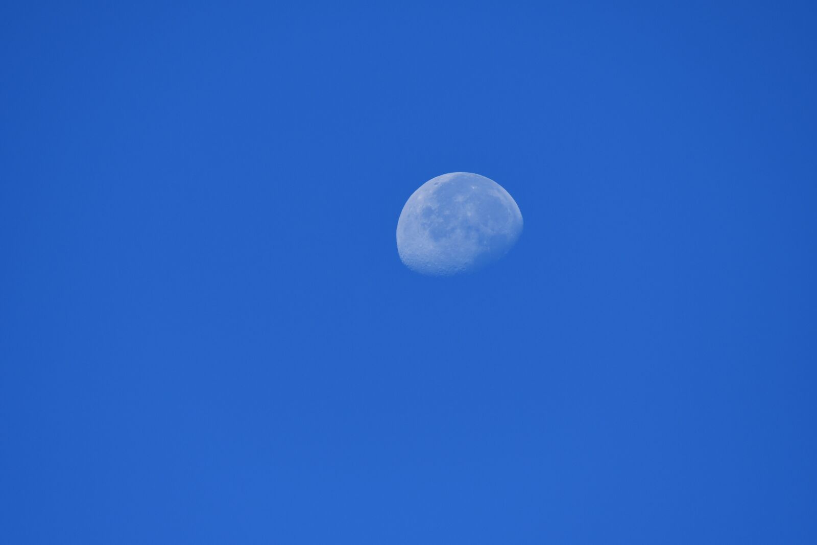 Nikon D500 sample photo. Moon, blue sky, sky photography
