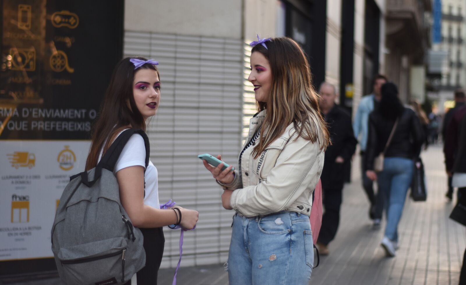 Nikon D7200 sample photo. Barcelona, women's day, gender photography