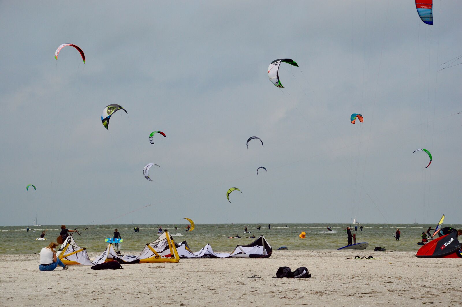 Nikon D3200 sample photo. Kiting, kiteboarding, kite surfing photography