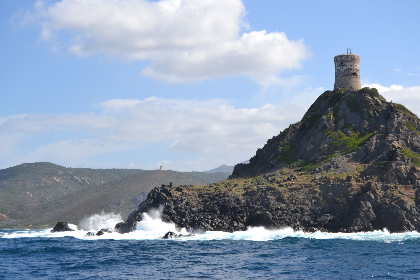 Nikon D3100 sample photo. Tower, sea, wave photography