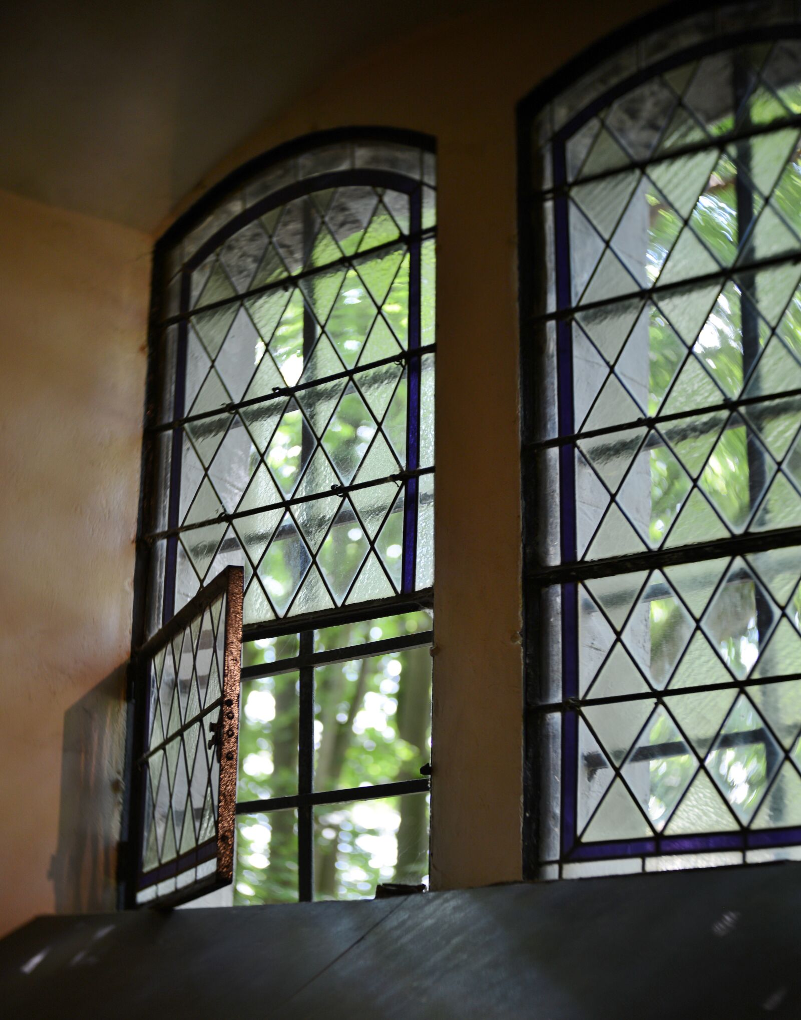 Nikon D600 sample photo. Church window, stained glass photography